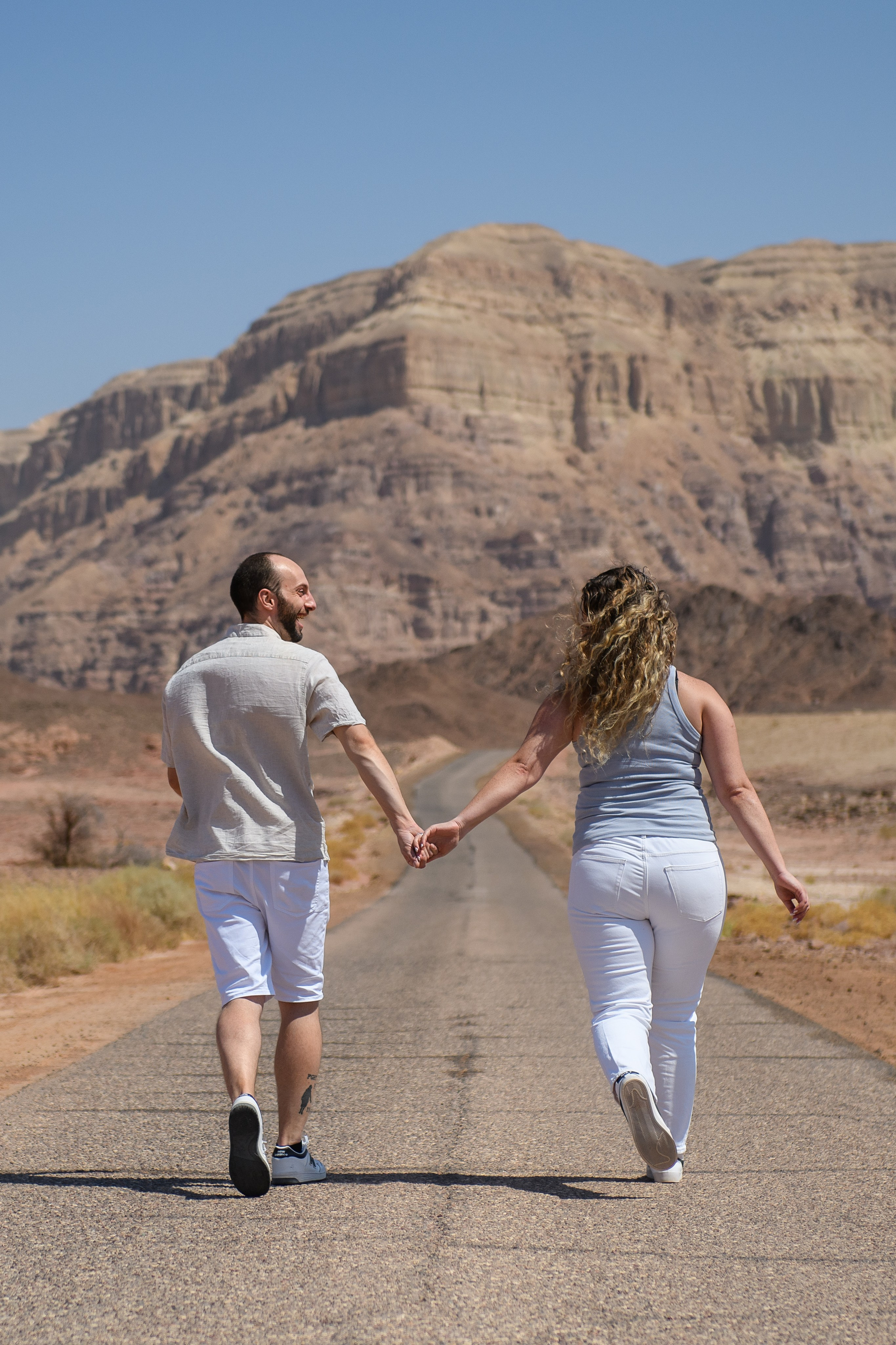 “She Said YES” in a Timna park for Lotan & Zohar. Family children pregnancy love stories photographer in Eilat Israel Olga Amchislavsky