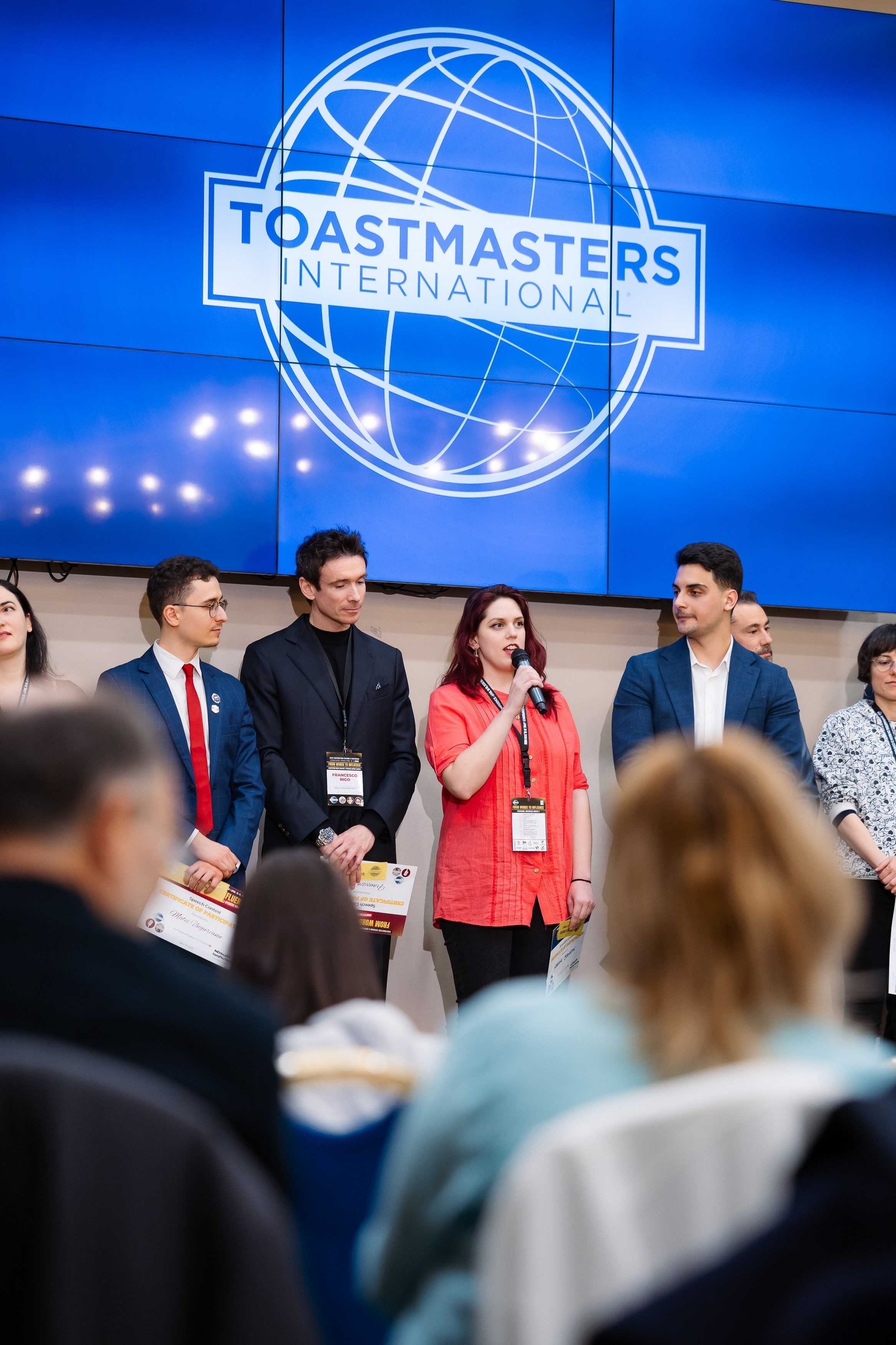 Toastmasters Conference. Marius Ciocan