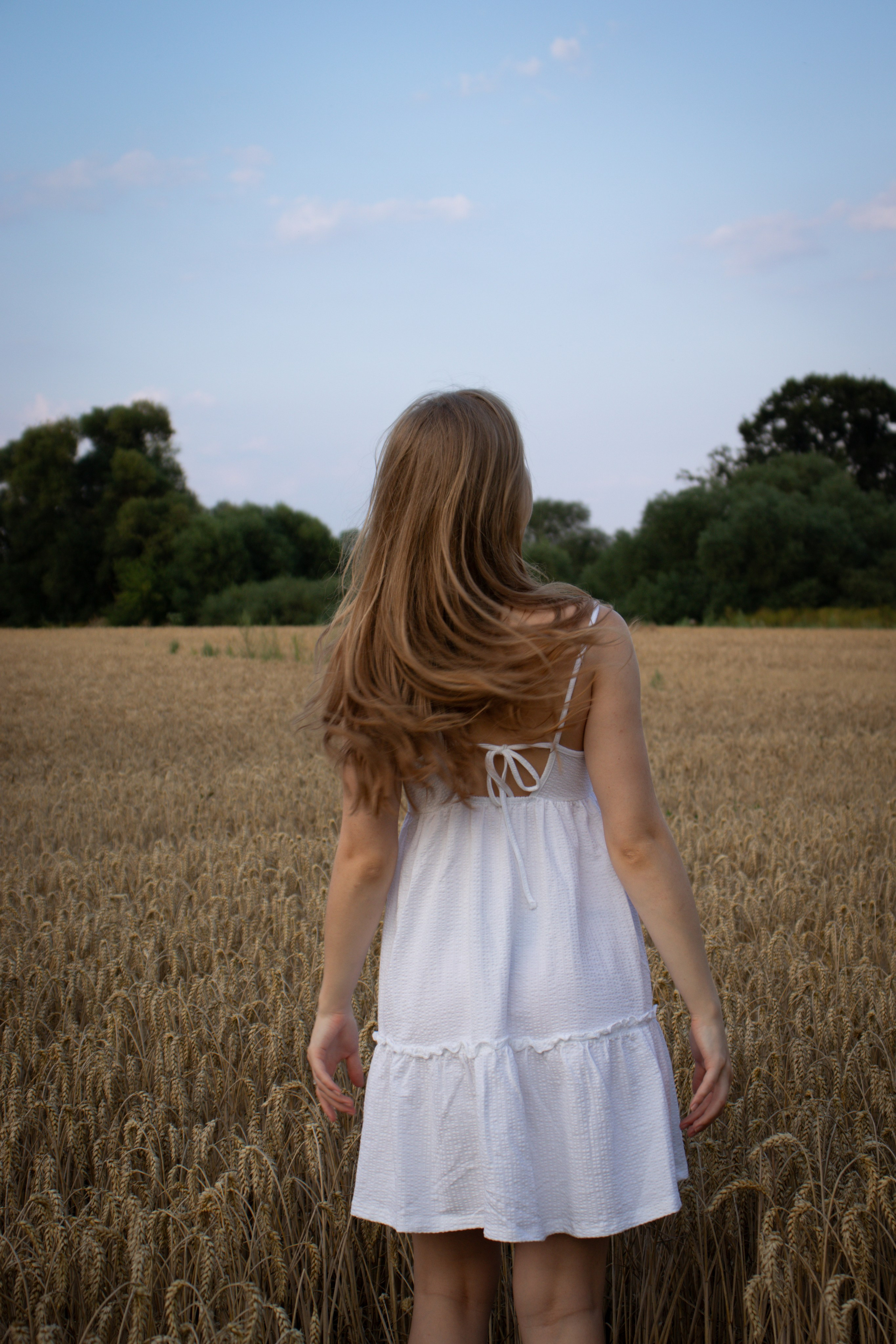 Поле | Настя. Фотограф Лейпциг