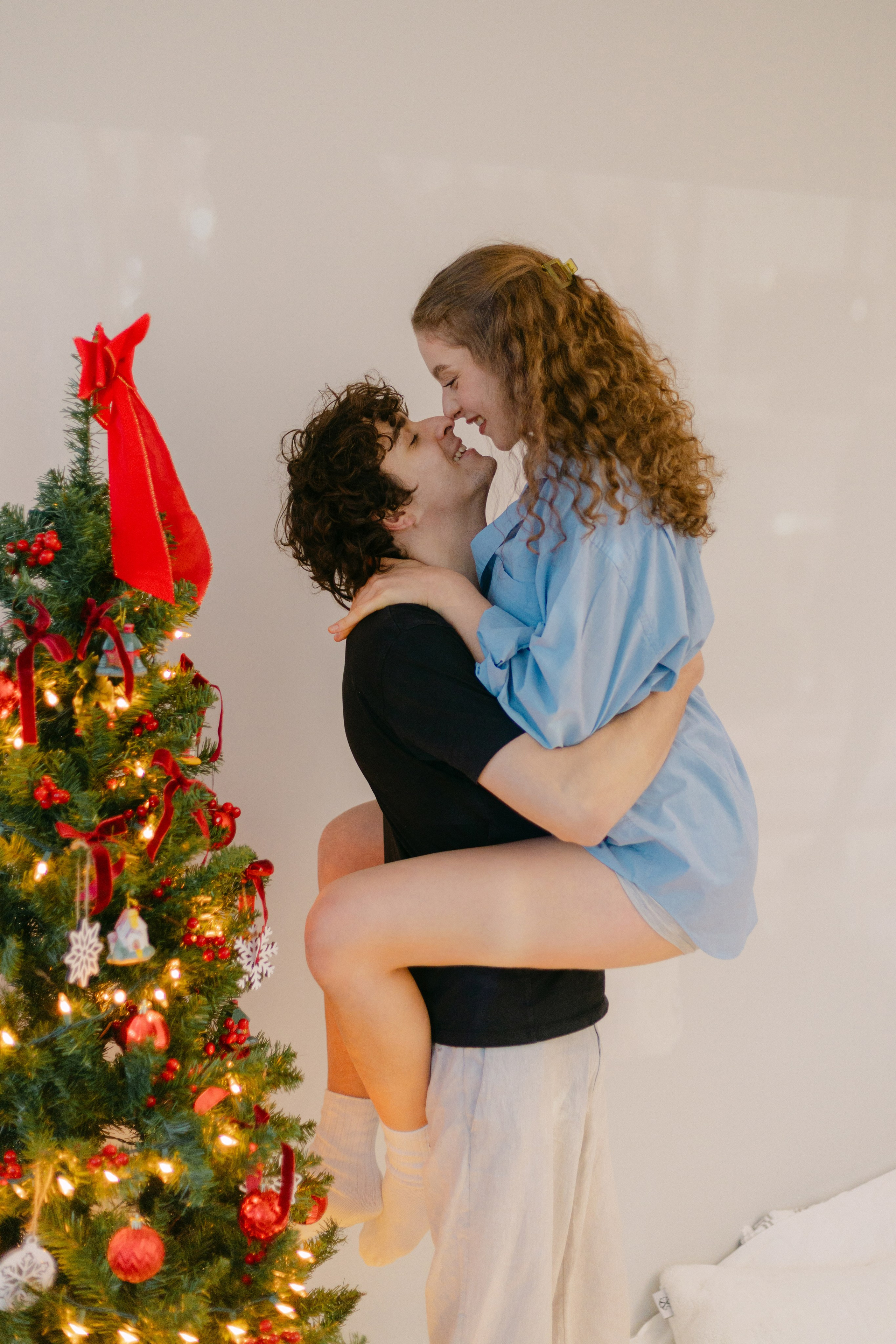 Christmas magic together. Home