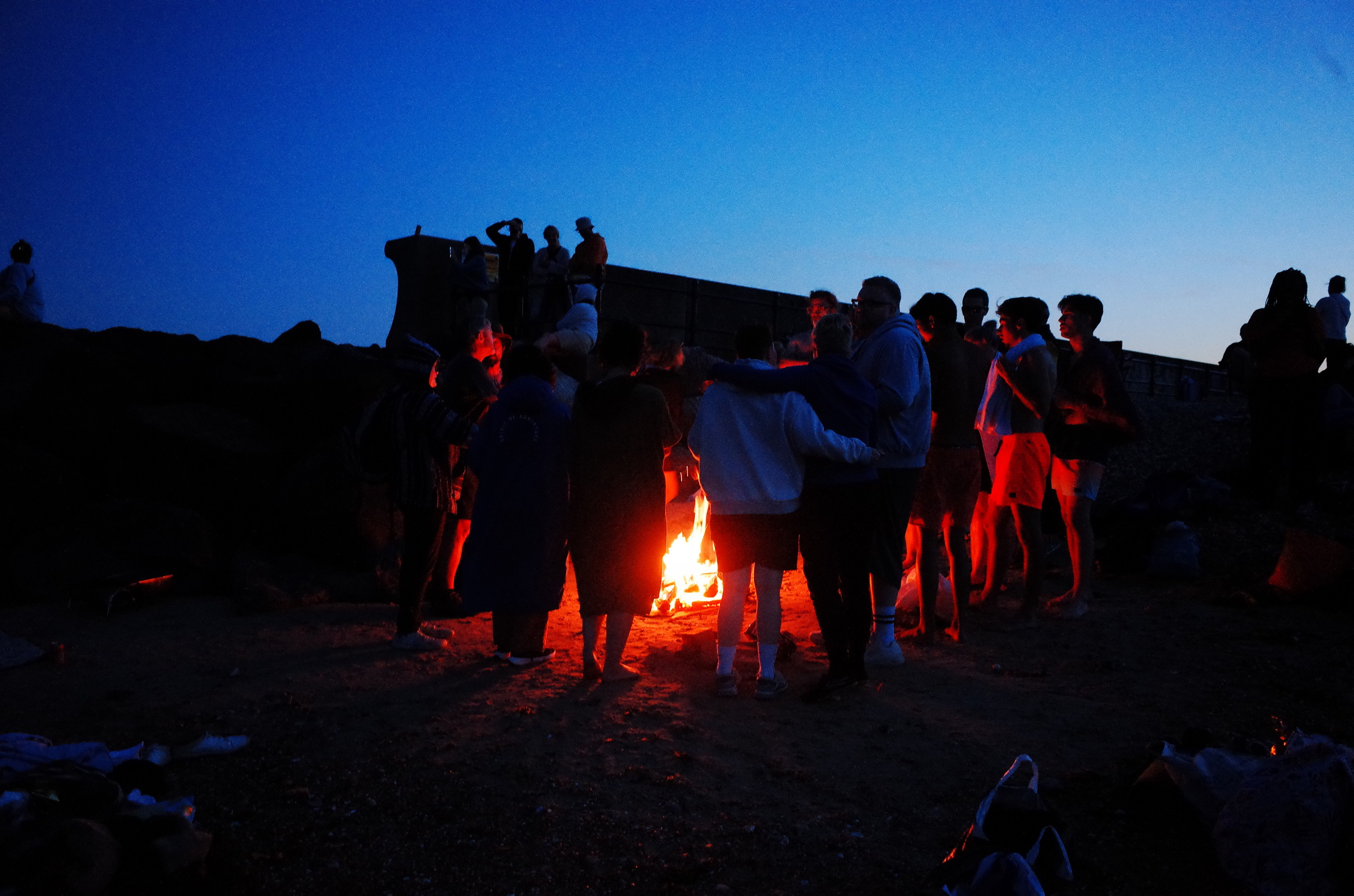 Full Moon Fire. Victoria Dini. Art photography in London / Folkestone, UK