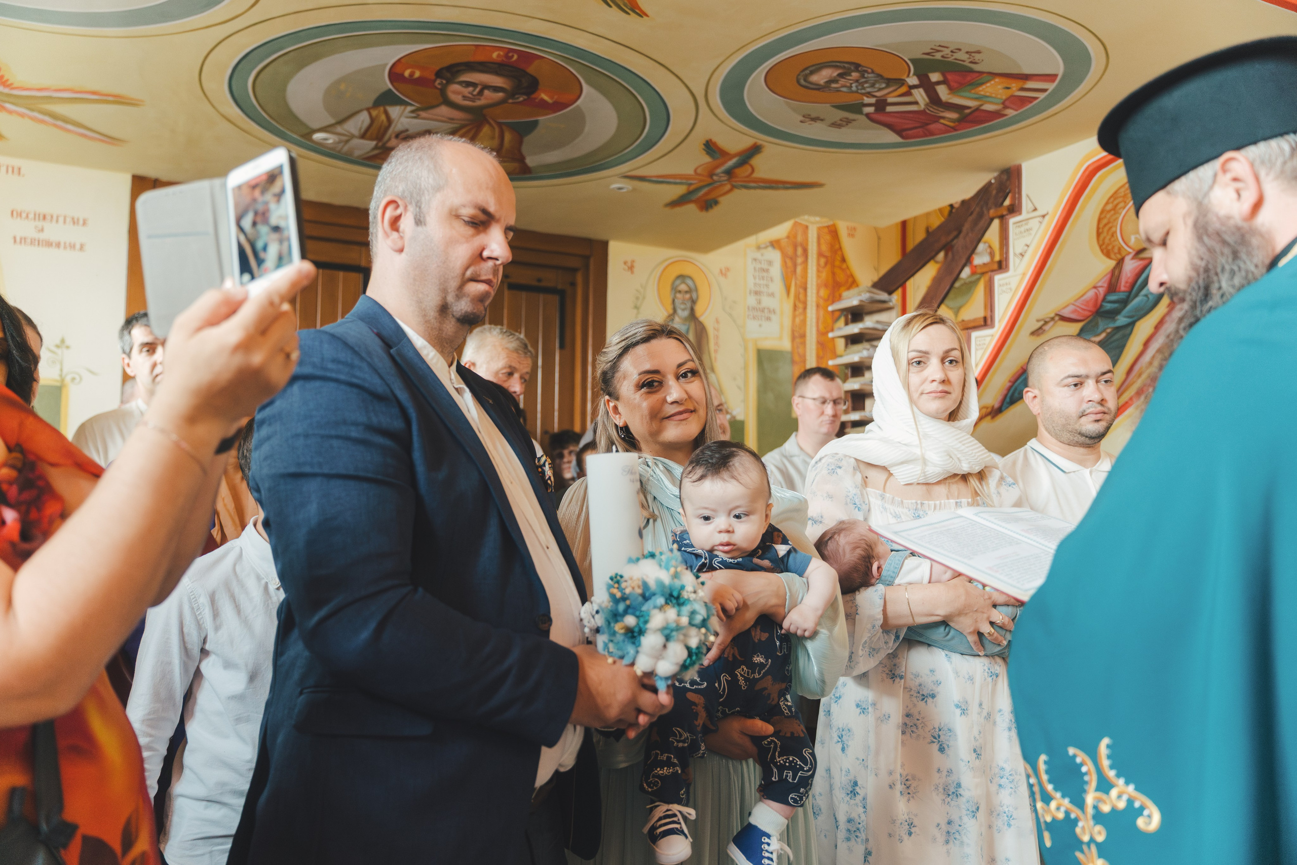 Théo Andrei`s Christening