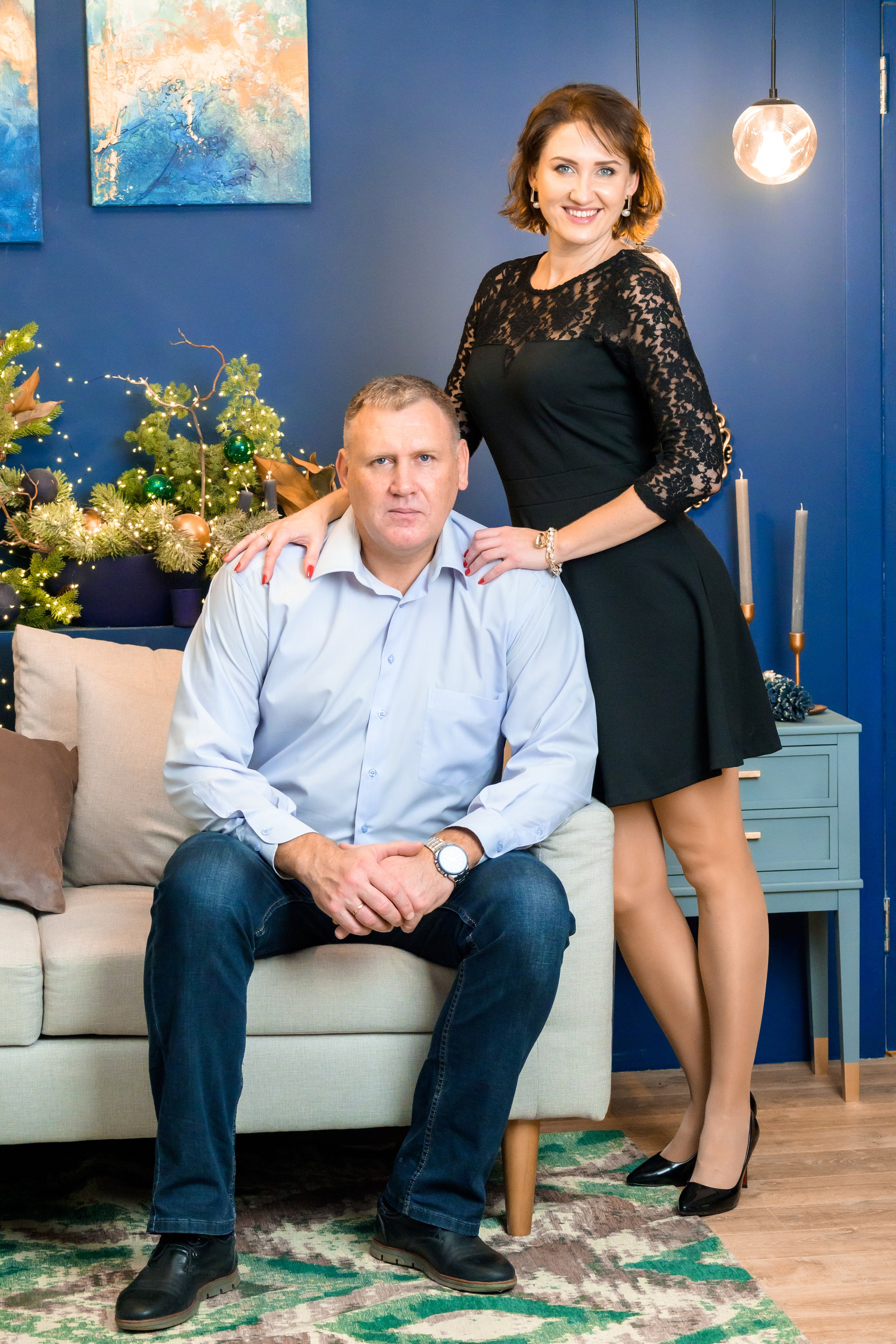 Katya and the family. Fotograf Dmitrii Donets