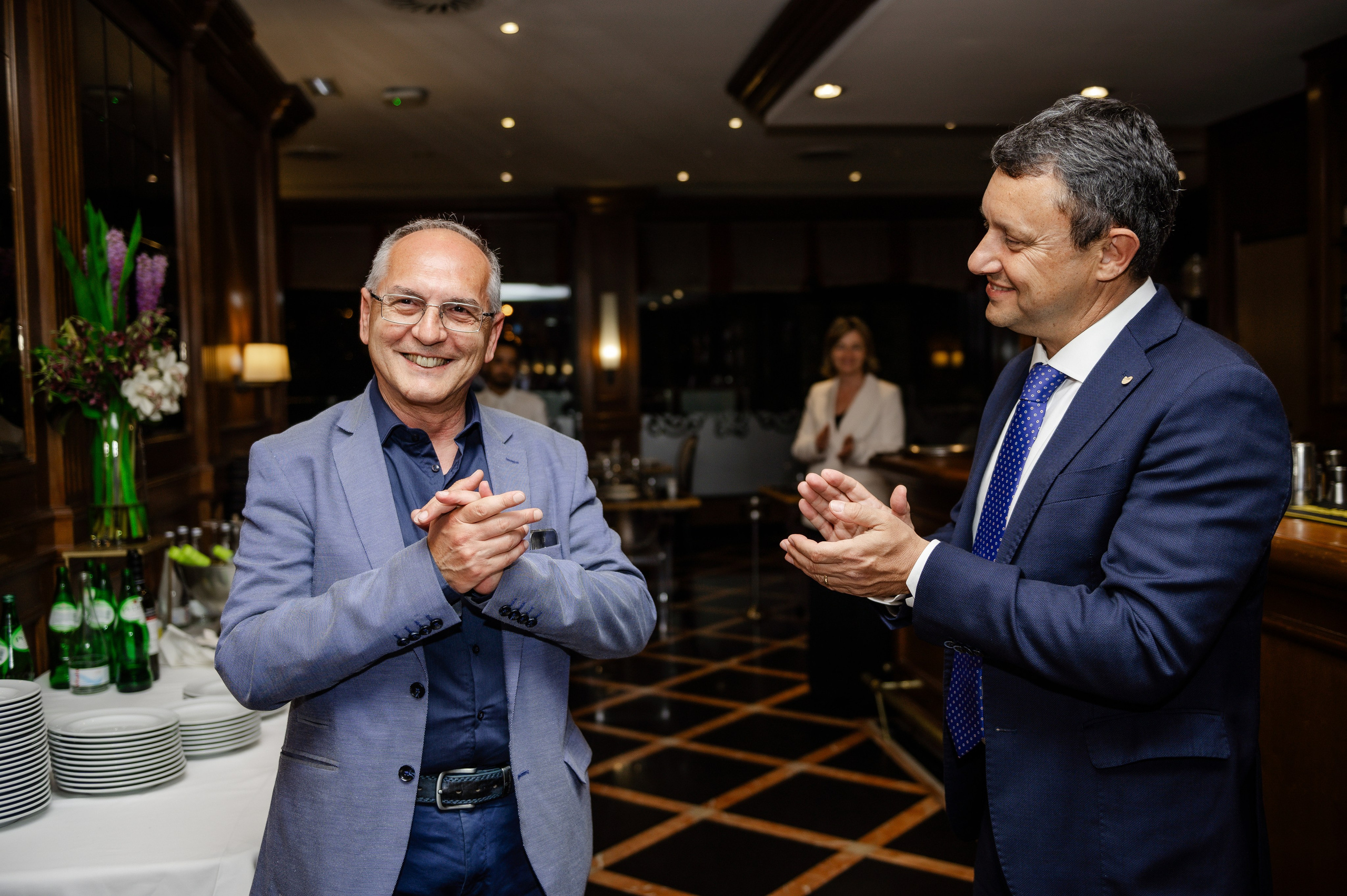 Corporate party at the restaurant — Pharma. Ваш фотограф в Лиссабоне — Анна Белова