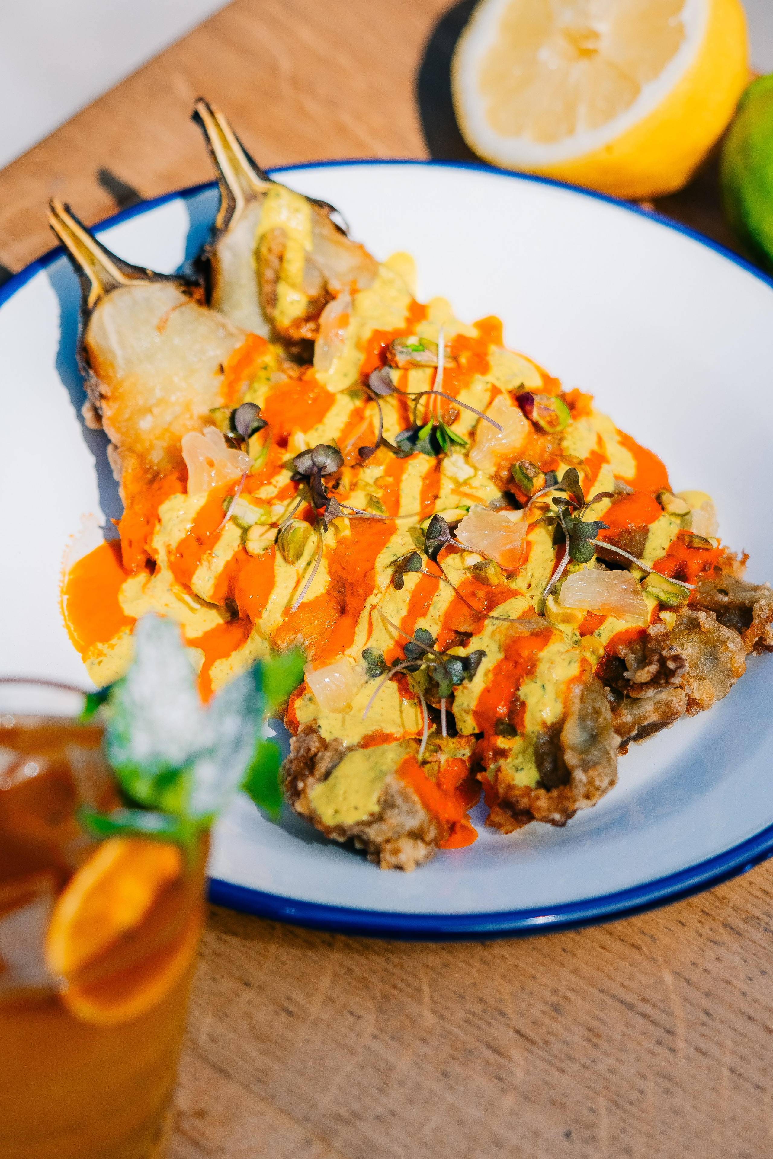 Menu de verão do bar Voyager 1. Maria Sher. Fotógrafa profissional do Porto, Portugal