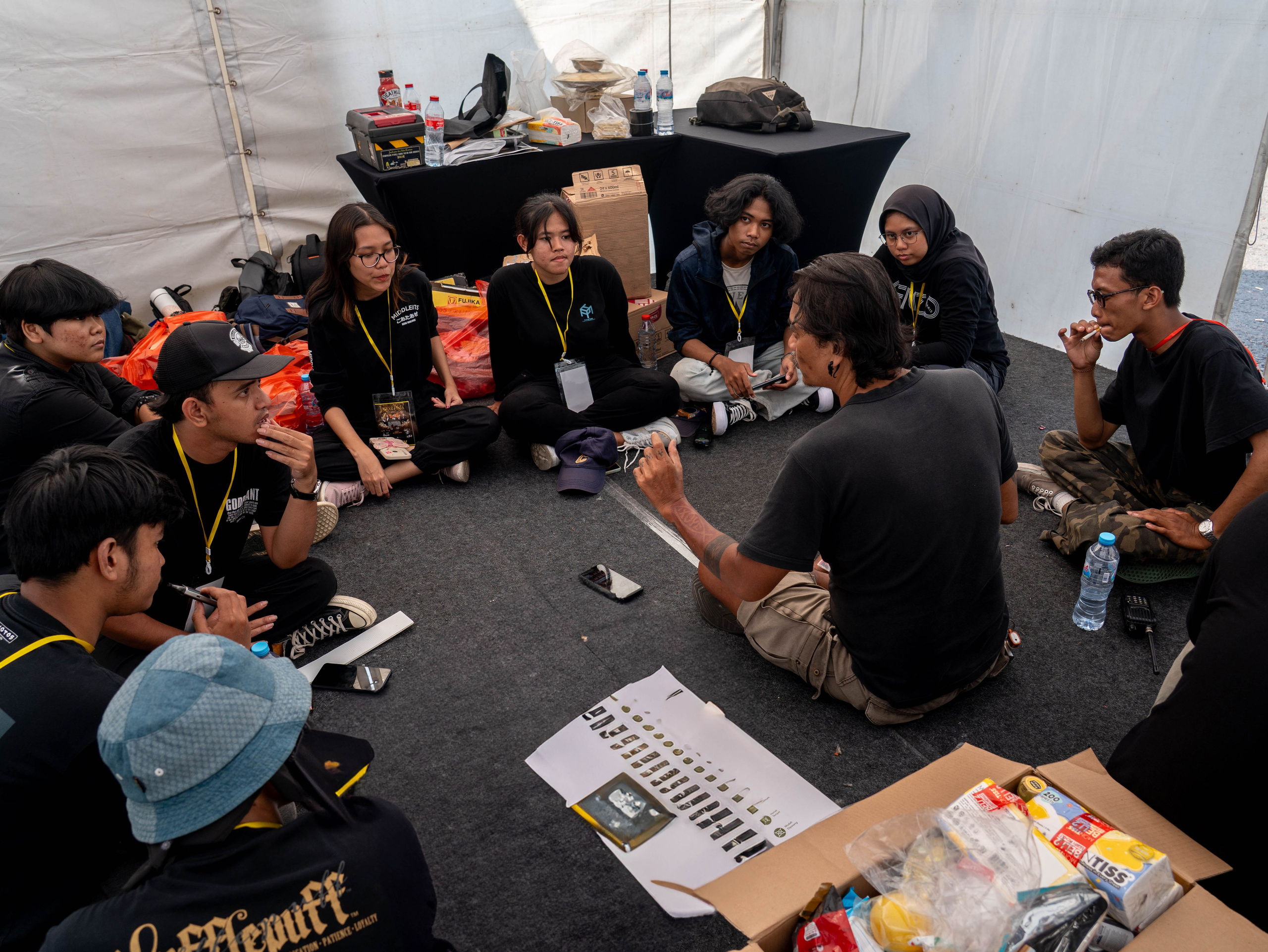 Laskar Cinta Concert — Behind The Scenes. Aro Salaka Event Photography