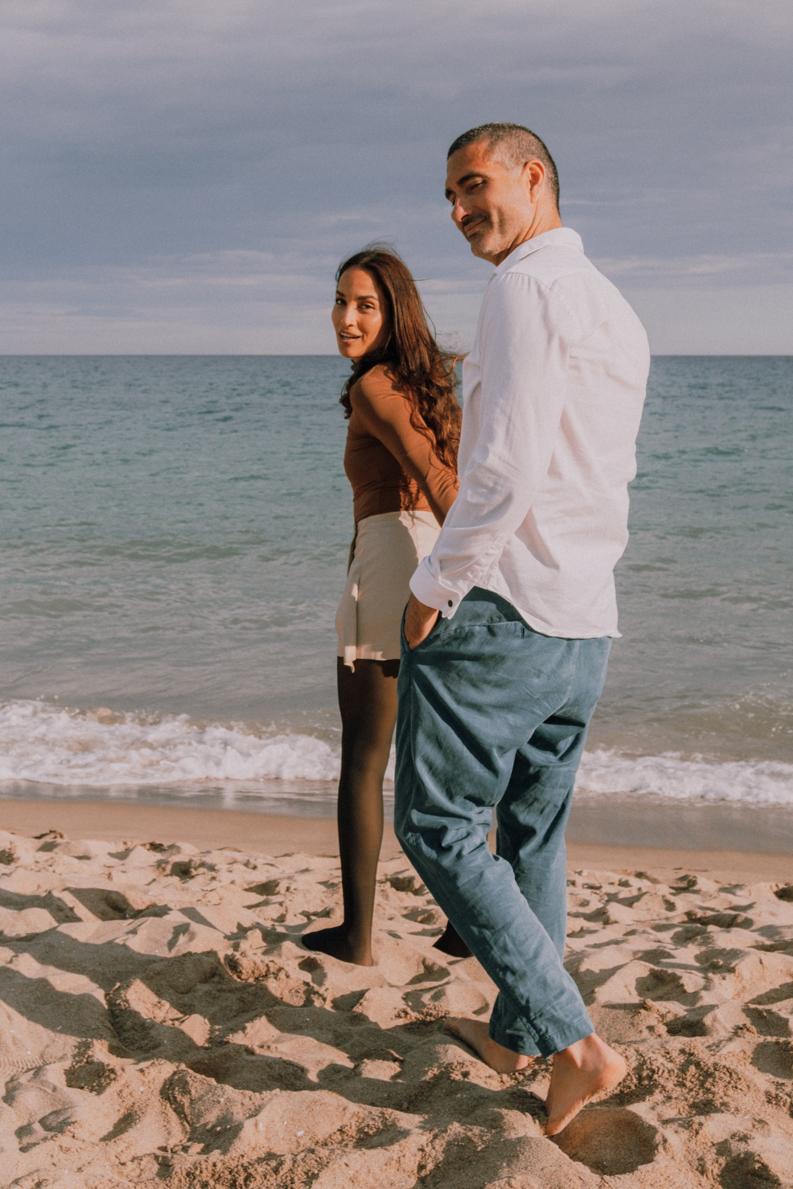 Sesión familiar en la playa. Fotografía profesional en Calafell - Elena Medvedeva