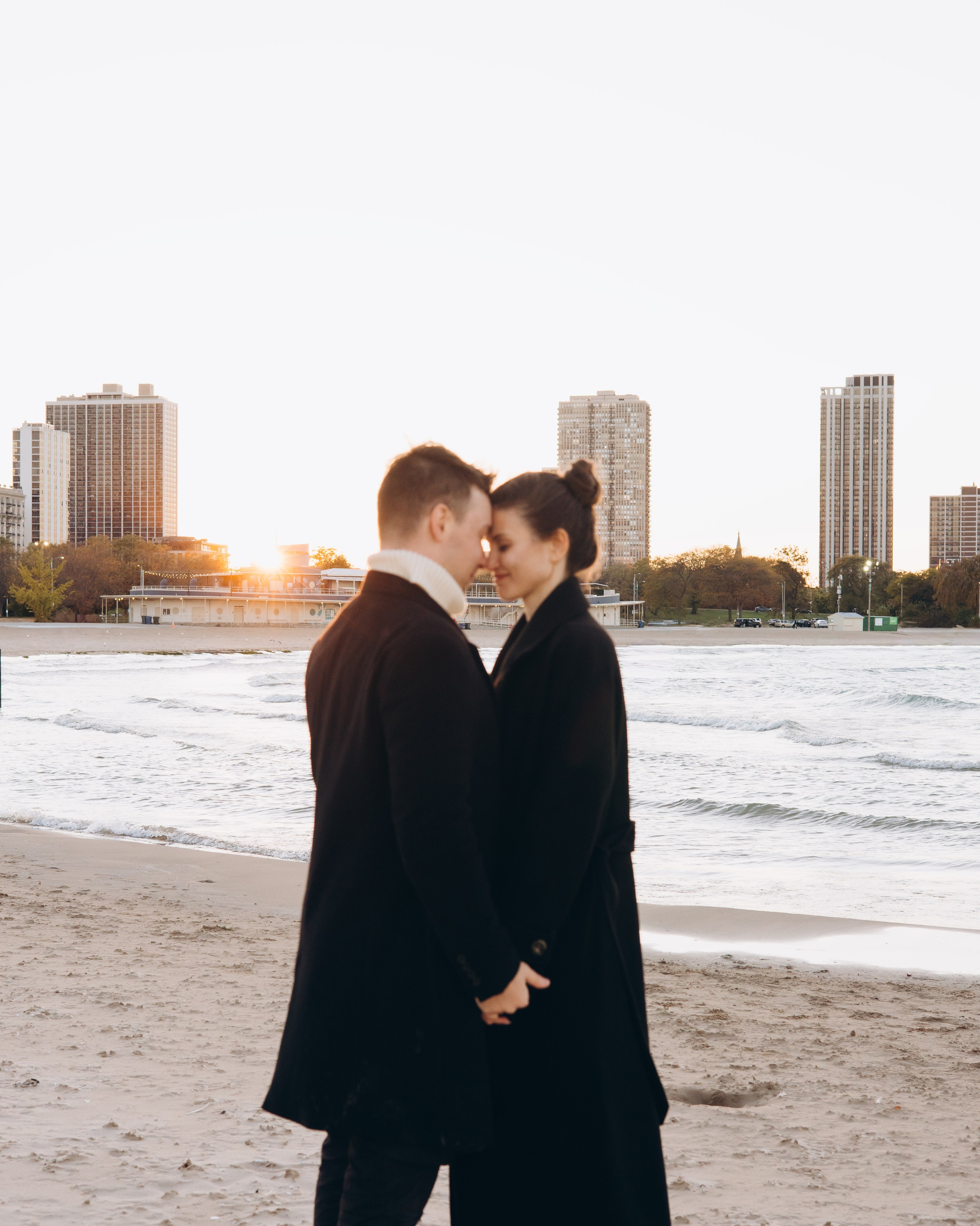 North Lake Shore Proposal — Chicago Photographer — Margarita Chudinova