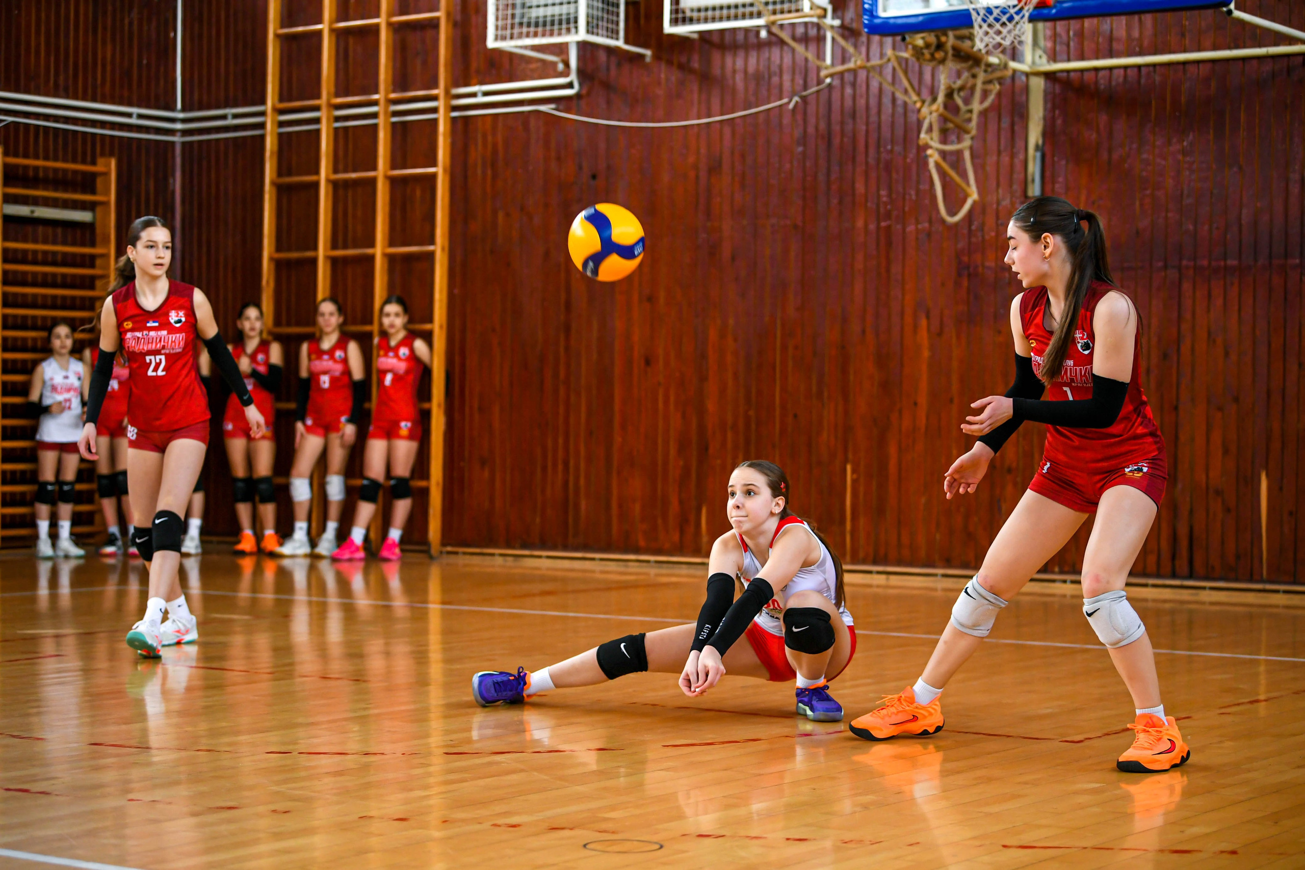 Odbojka 22.03.  Radnicki KG — BlockVolley JAG. Foto Simic Jagodina