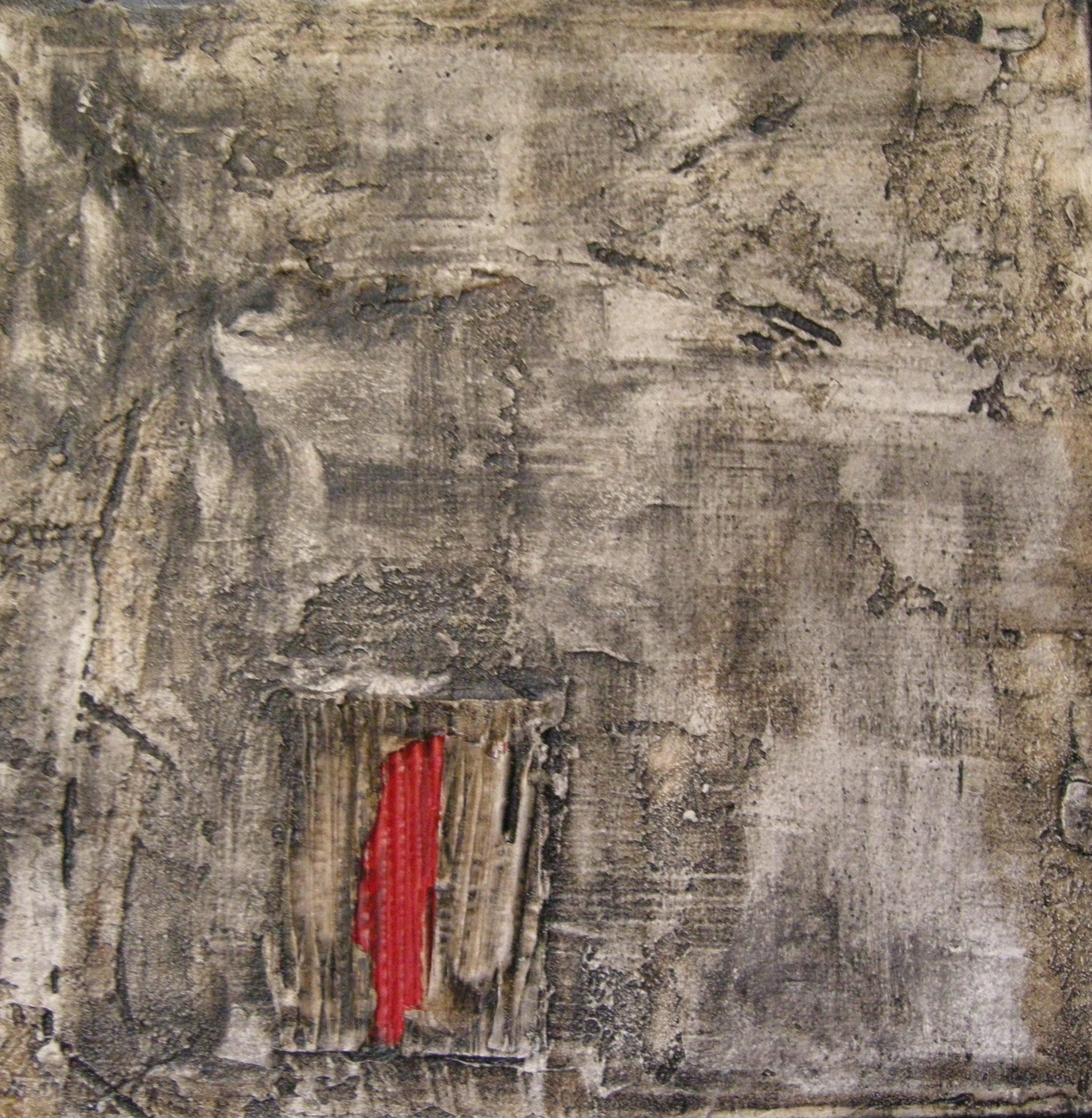 Rotes Fenster 2008 - 50x50