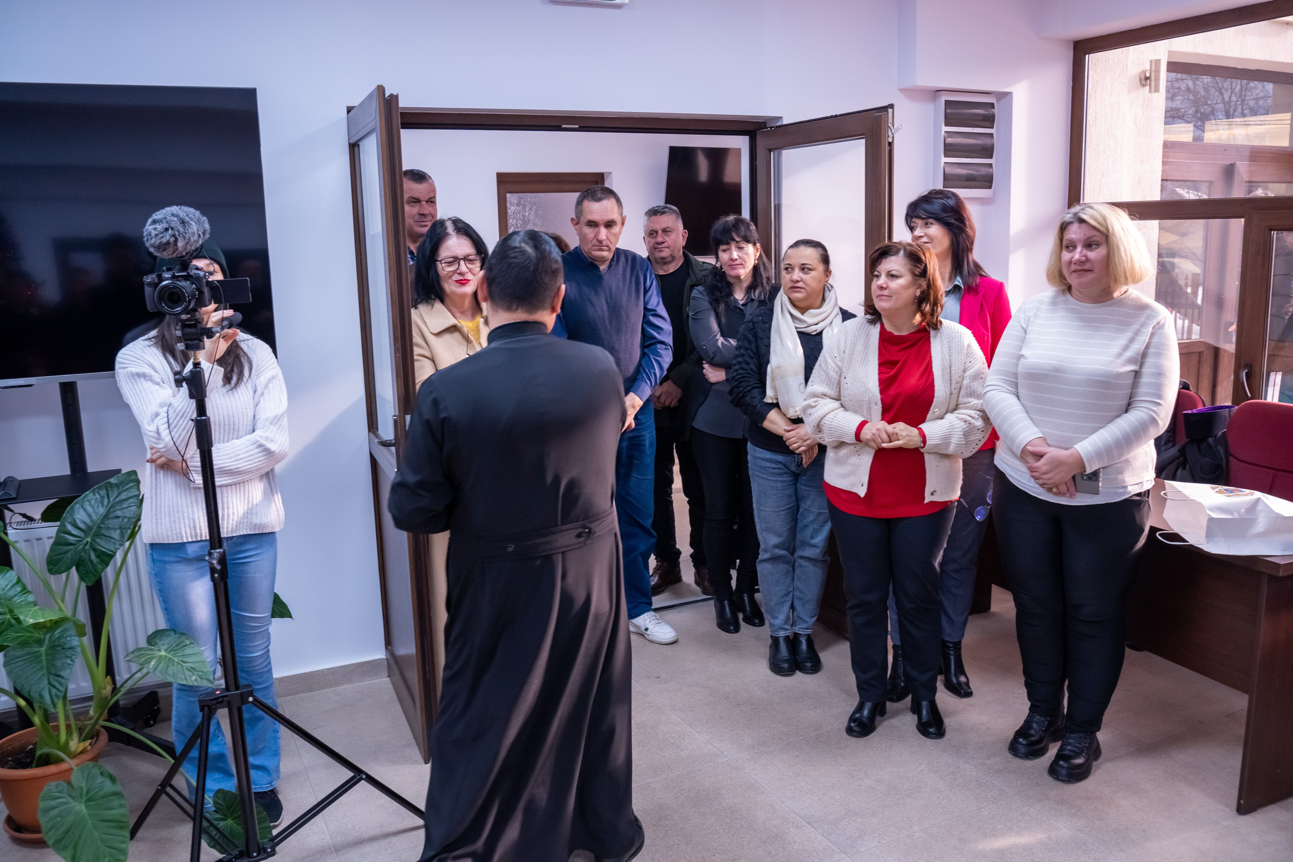 Corala Ștefanache Popescu la Primăria Vărbilău
