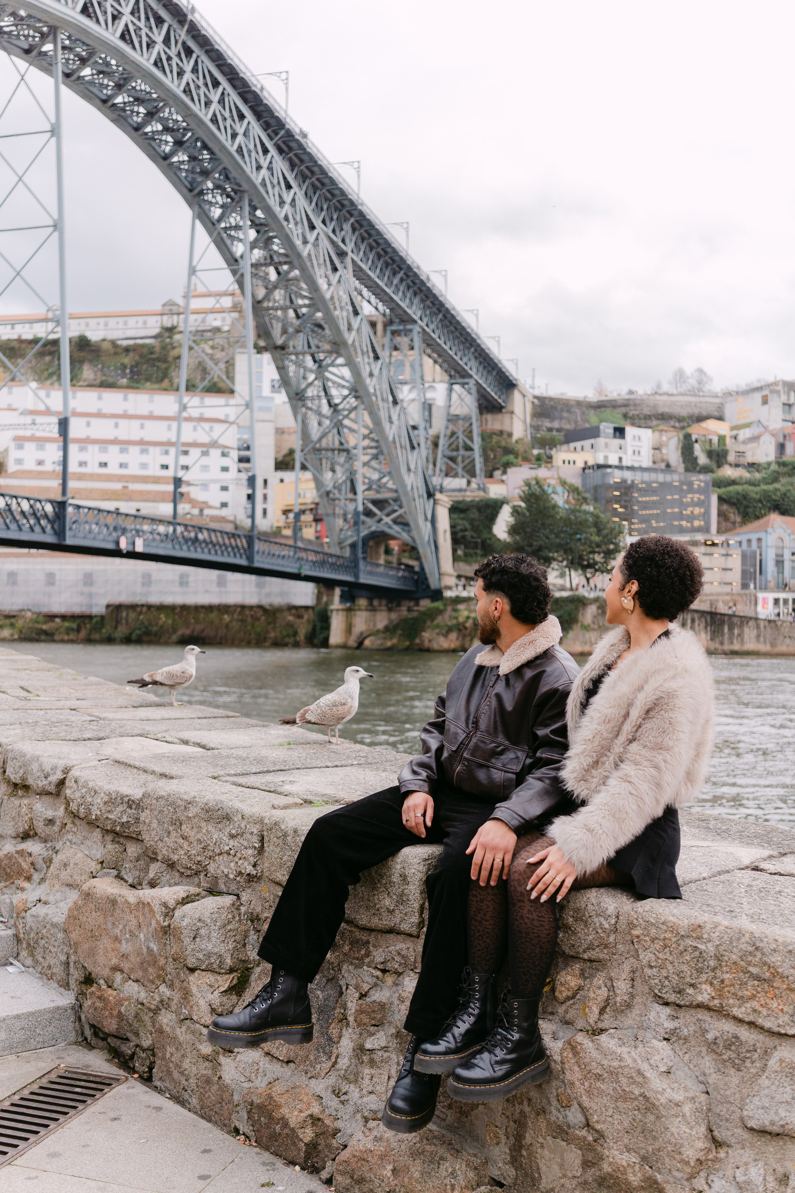 Emily e Mikael. Davi Valente