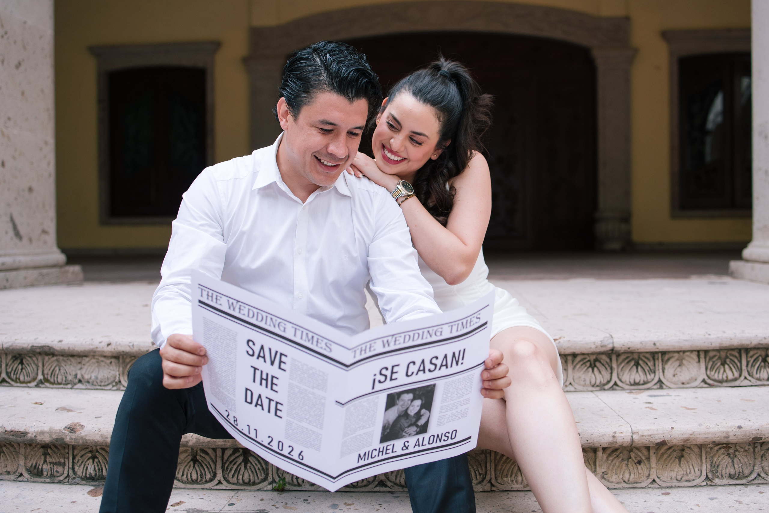 Save the date Diana y Nestor. Wedding Photographer Ruth Preciado