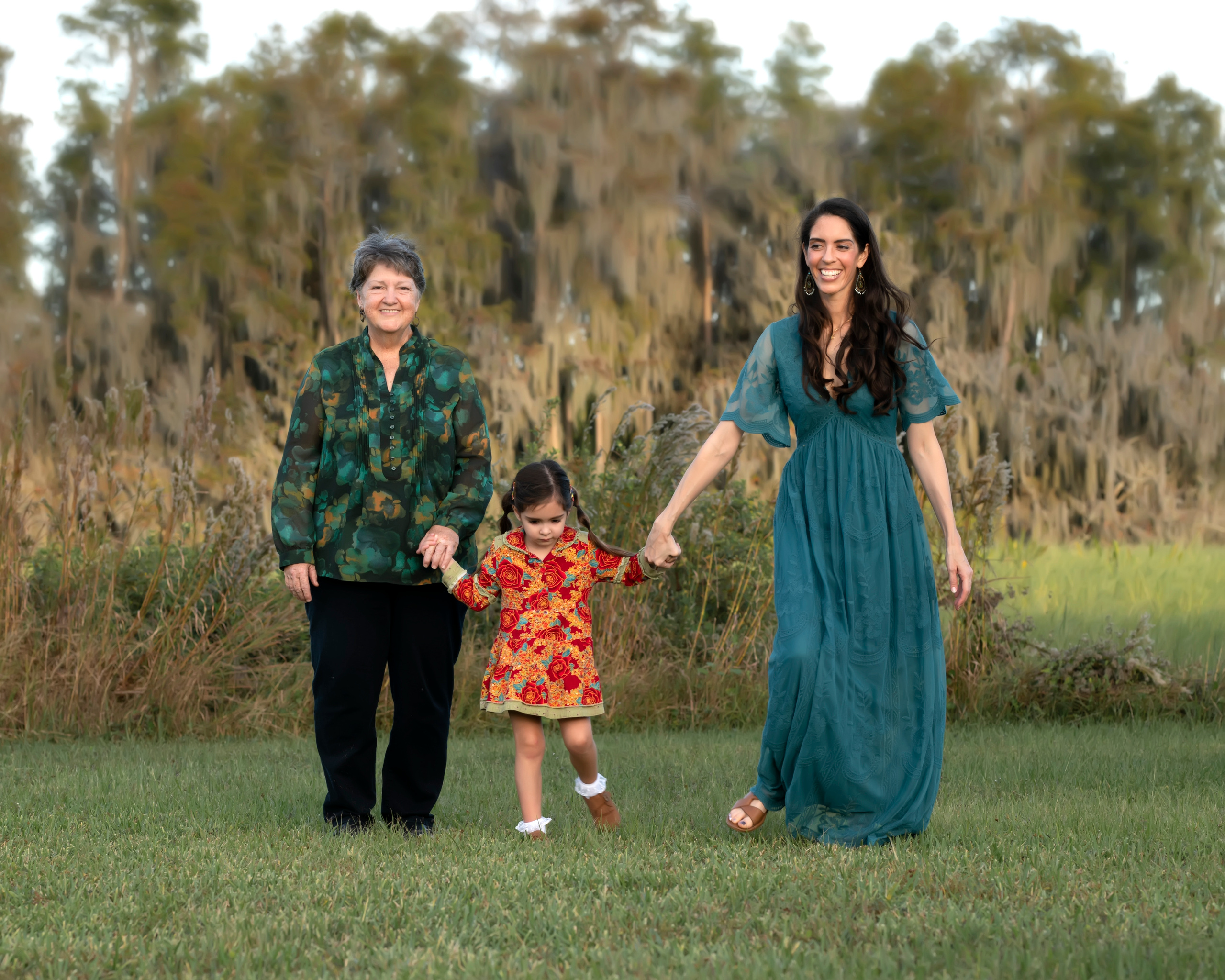 3 generation of beauty. Portrait, kids and family photographer in Wesley Chapel Alina Alice Osipova