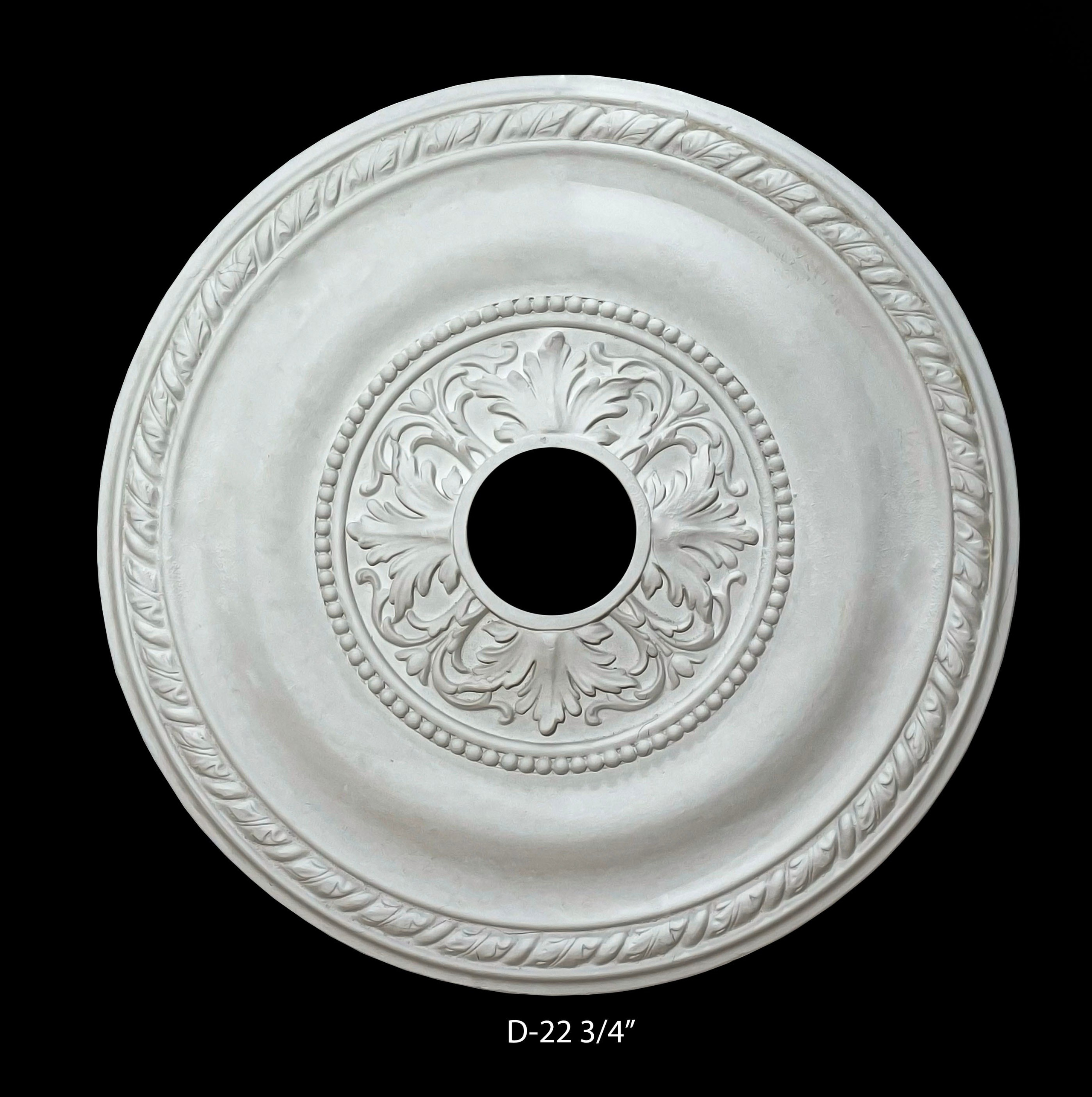 Medallions. Plaster molding