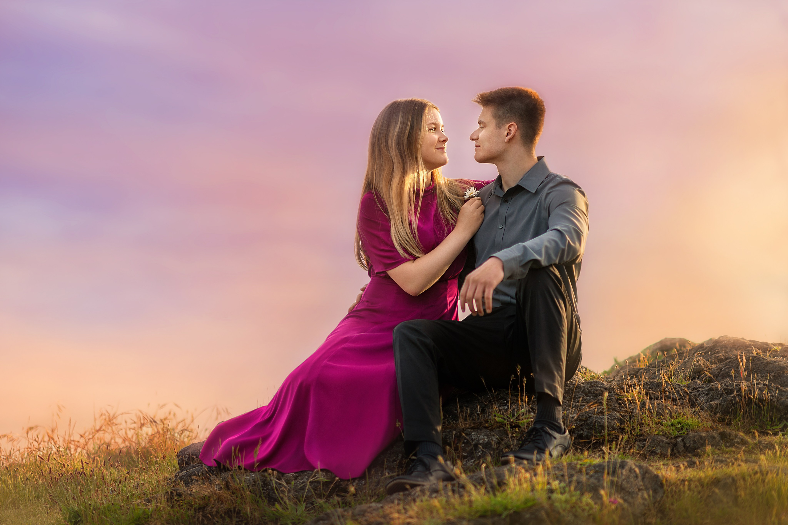 David & Nastya. Wedding & family photography in Seattle area. Helen Michelle photographer