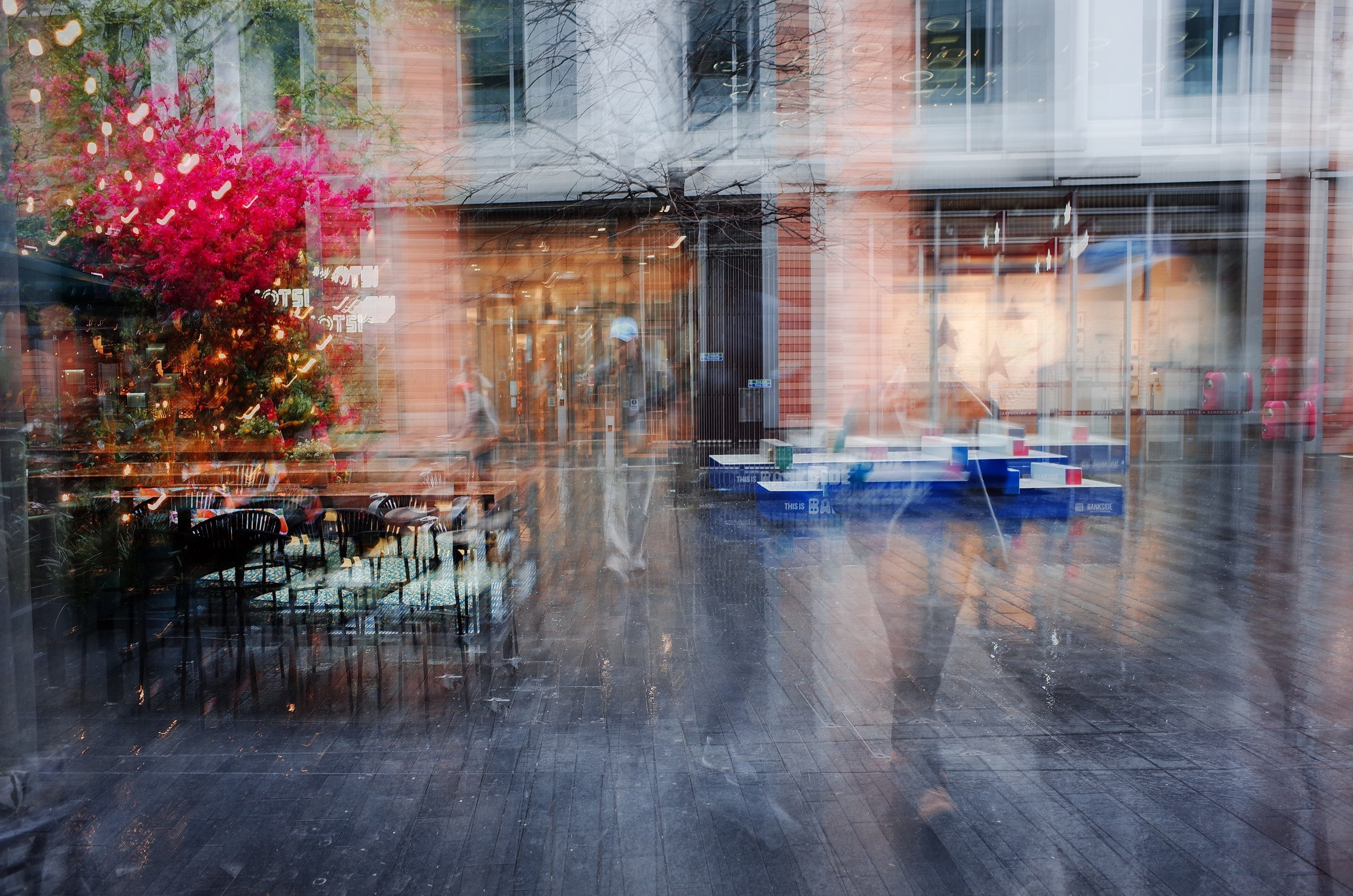 English (not yet summer) rain. Victoria Dini. Art photography in London / Folkestone, UK