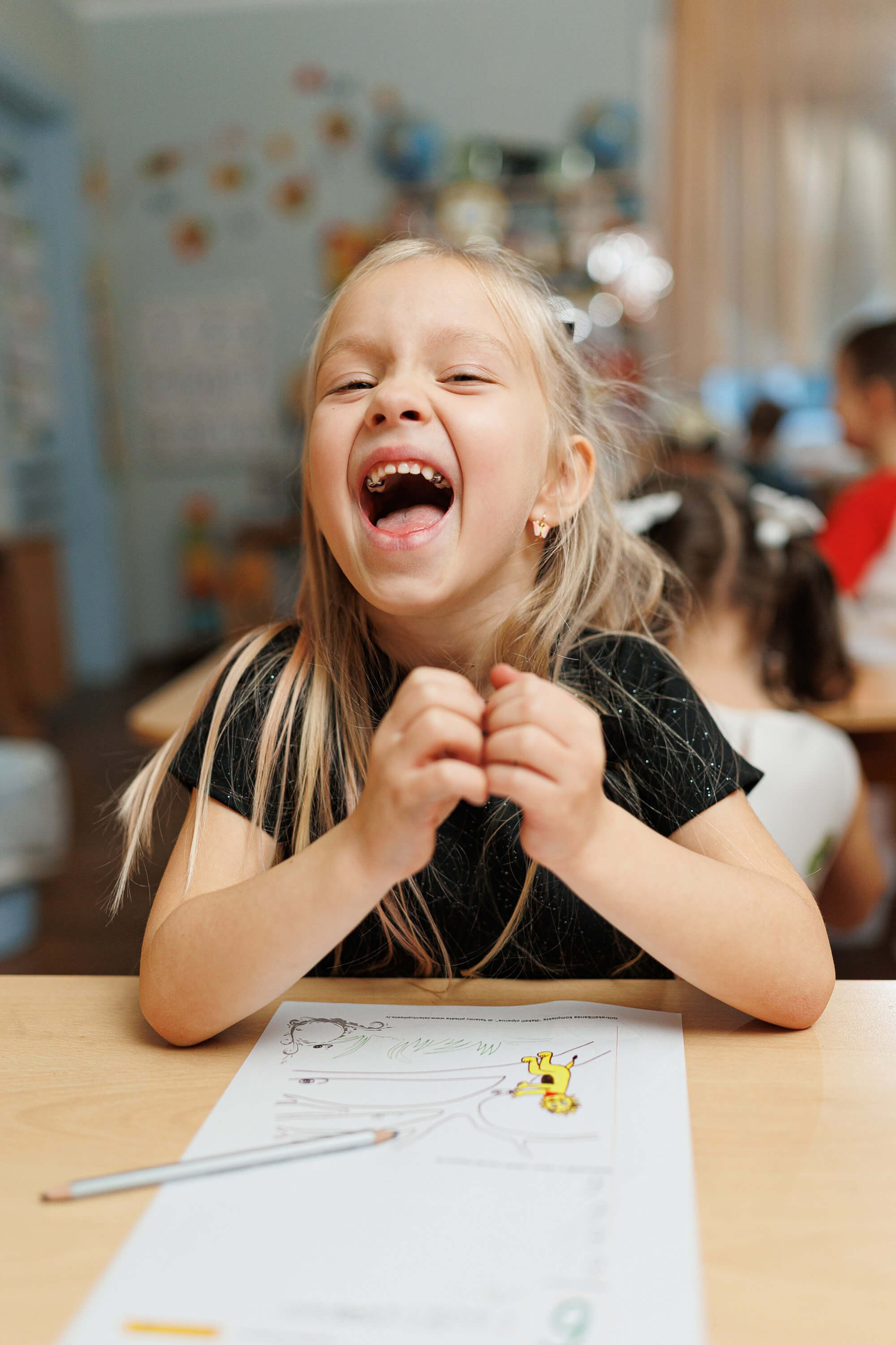 Bērnudārza grupas fotosesija