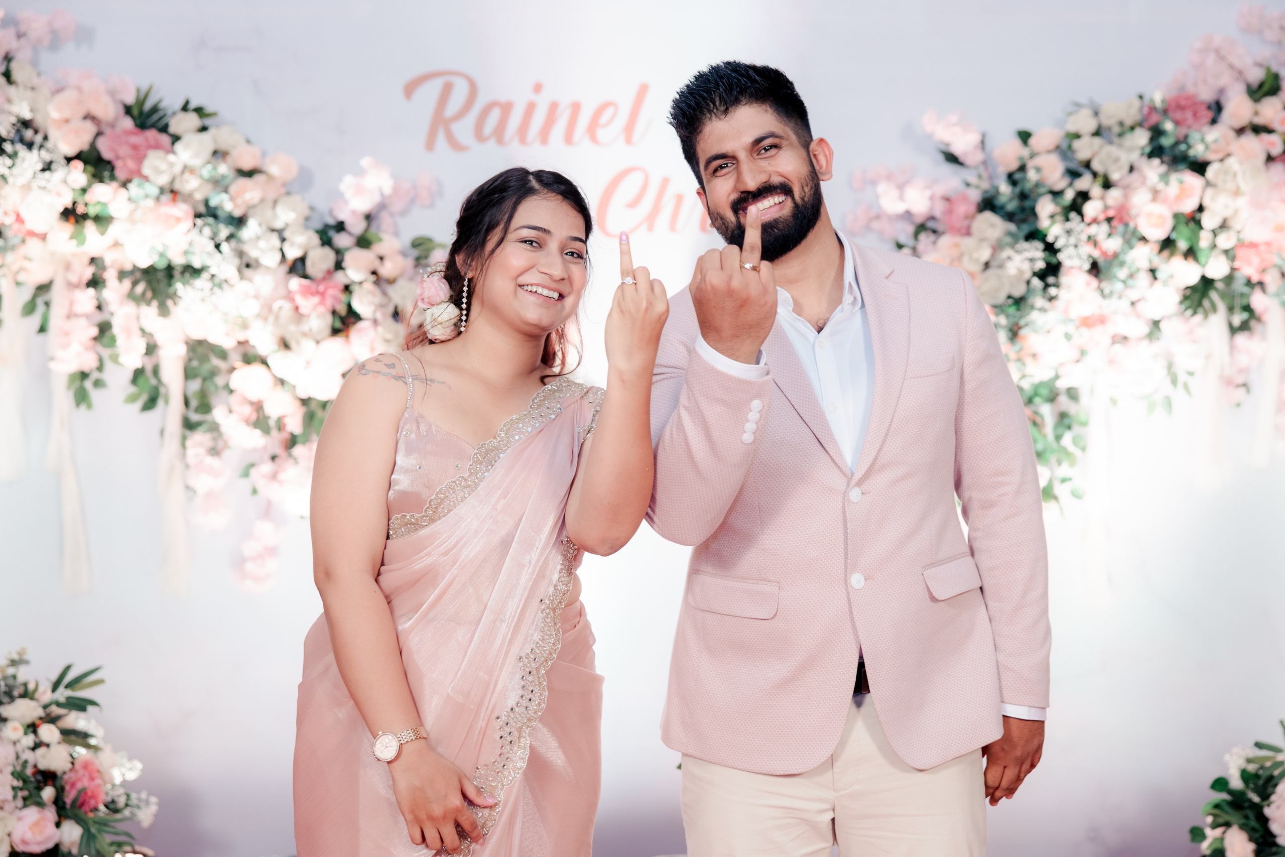 Chris and Rainel. Joel Fernandes — Candid wedding photographer