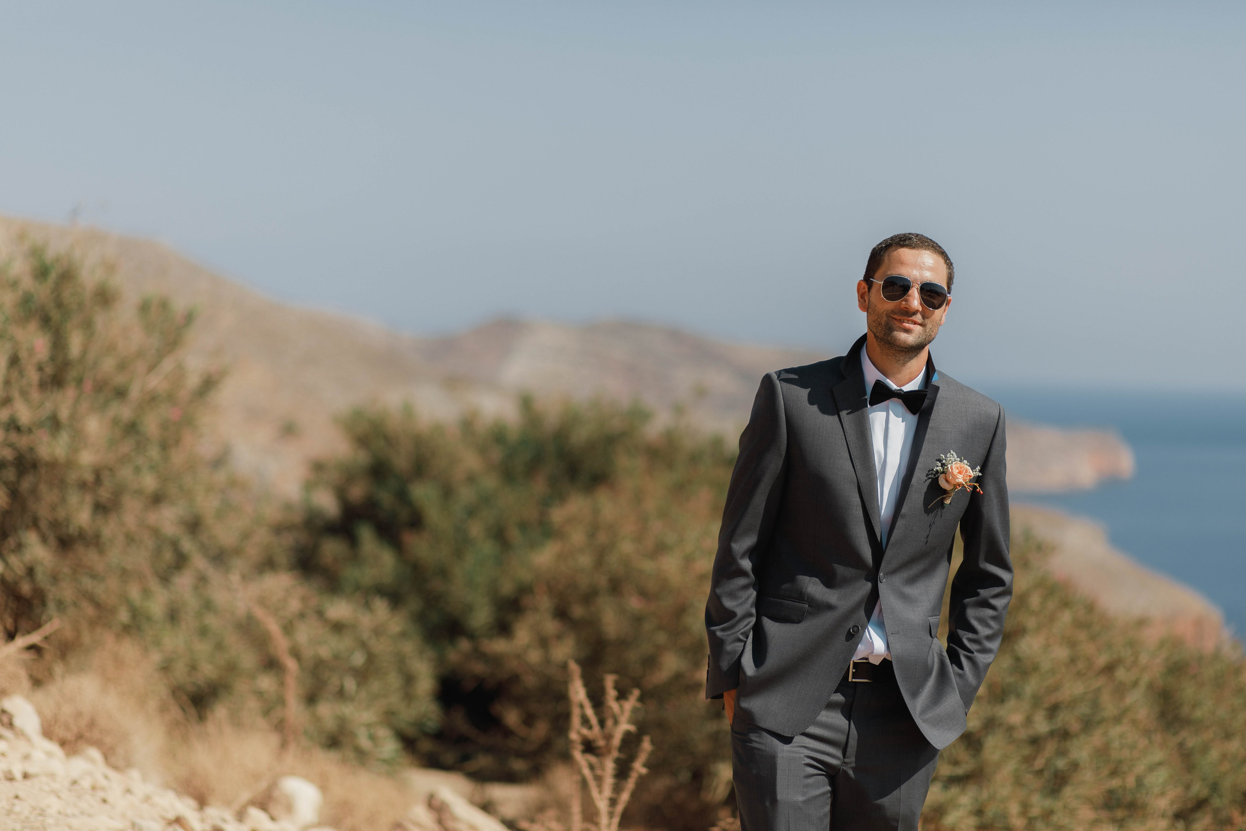 Marino & Steffi, Crete. Denny Savon — Photographer in Santorini | Weddings, Love Stories & Flying Dress