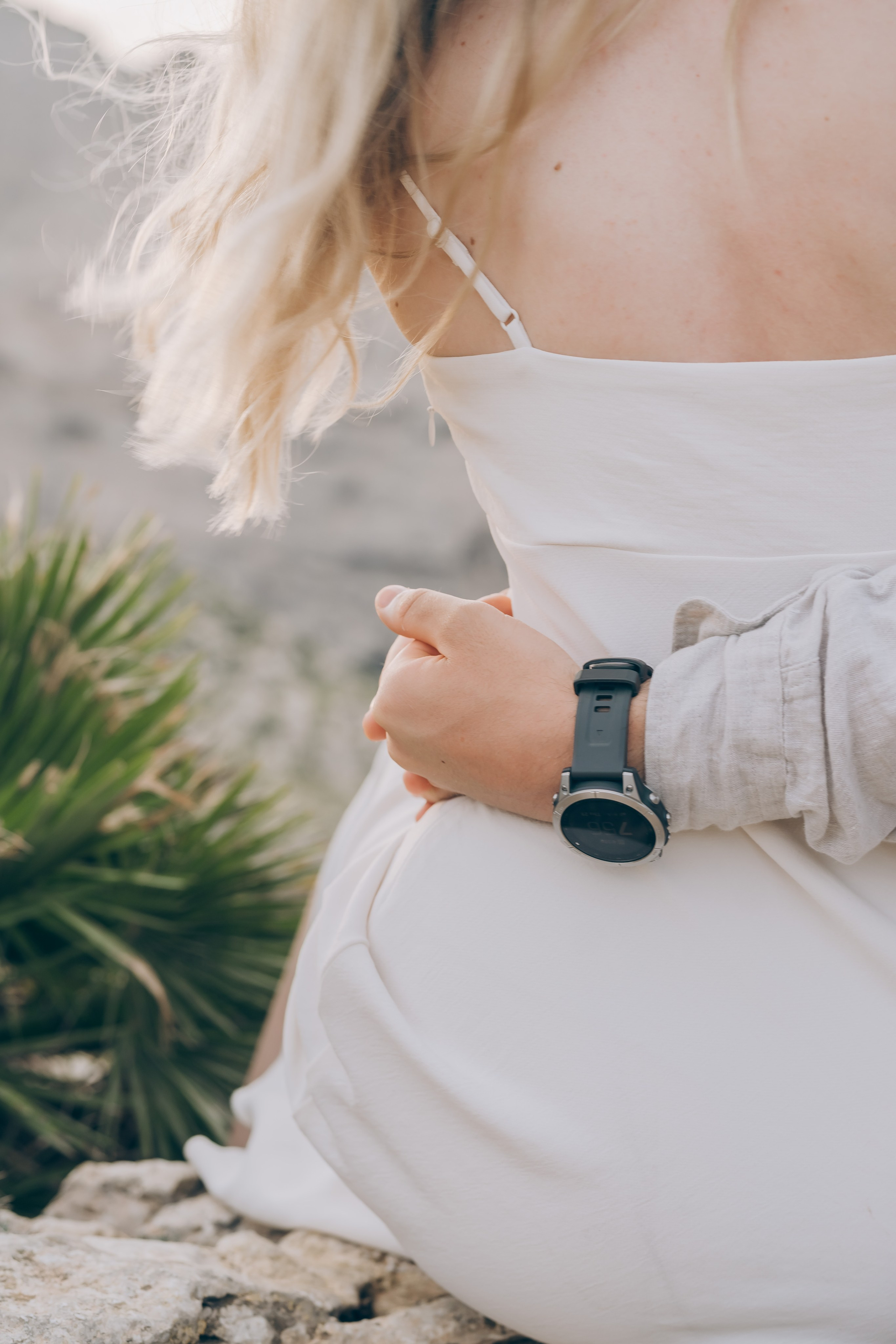 On top of the mountains and by the sea. Фотограф у Пальма де Майорка