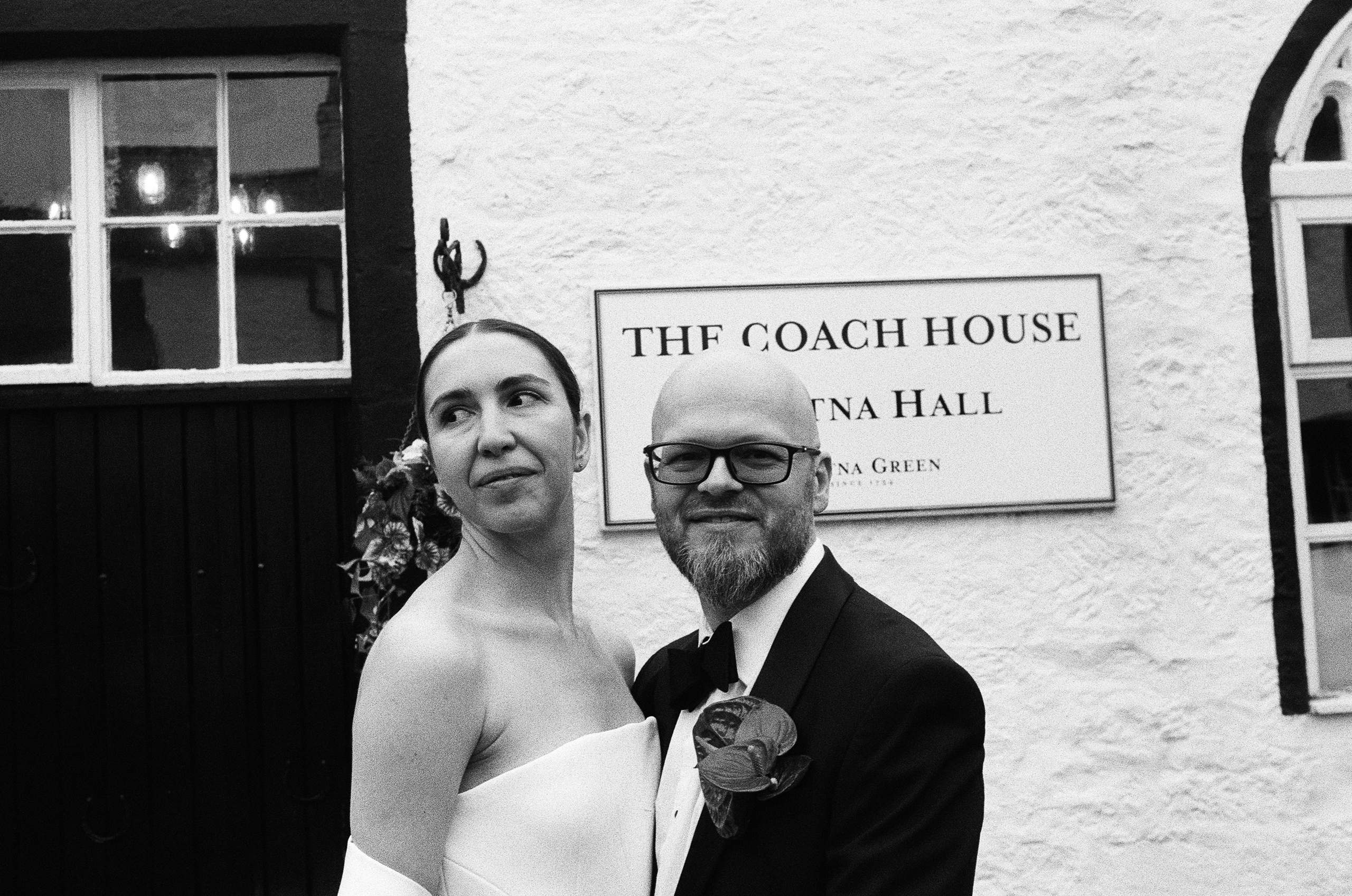 Wedding on Black n White Film. Molfar Visuals