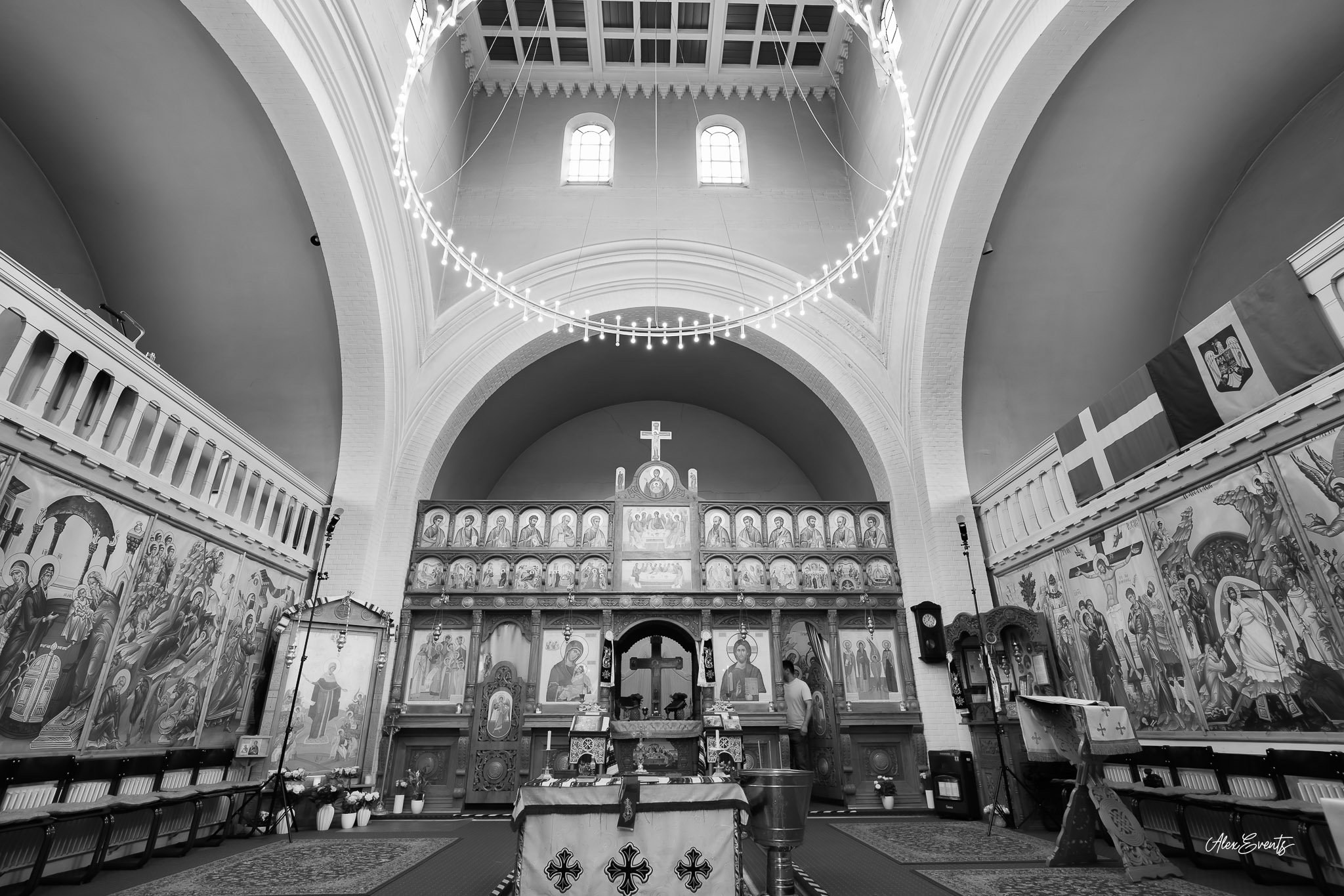 Fotograf Botez Vejle | Biserica Românească | AlexEvents