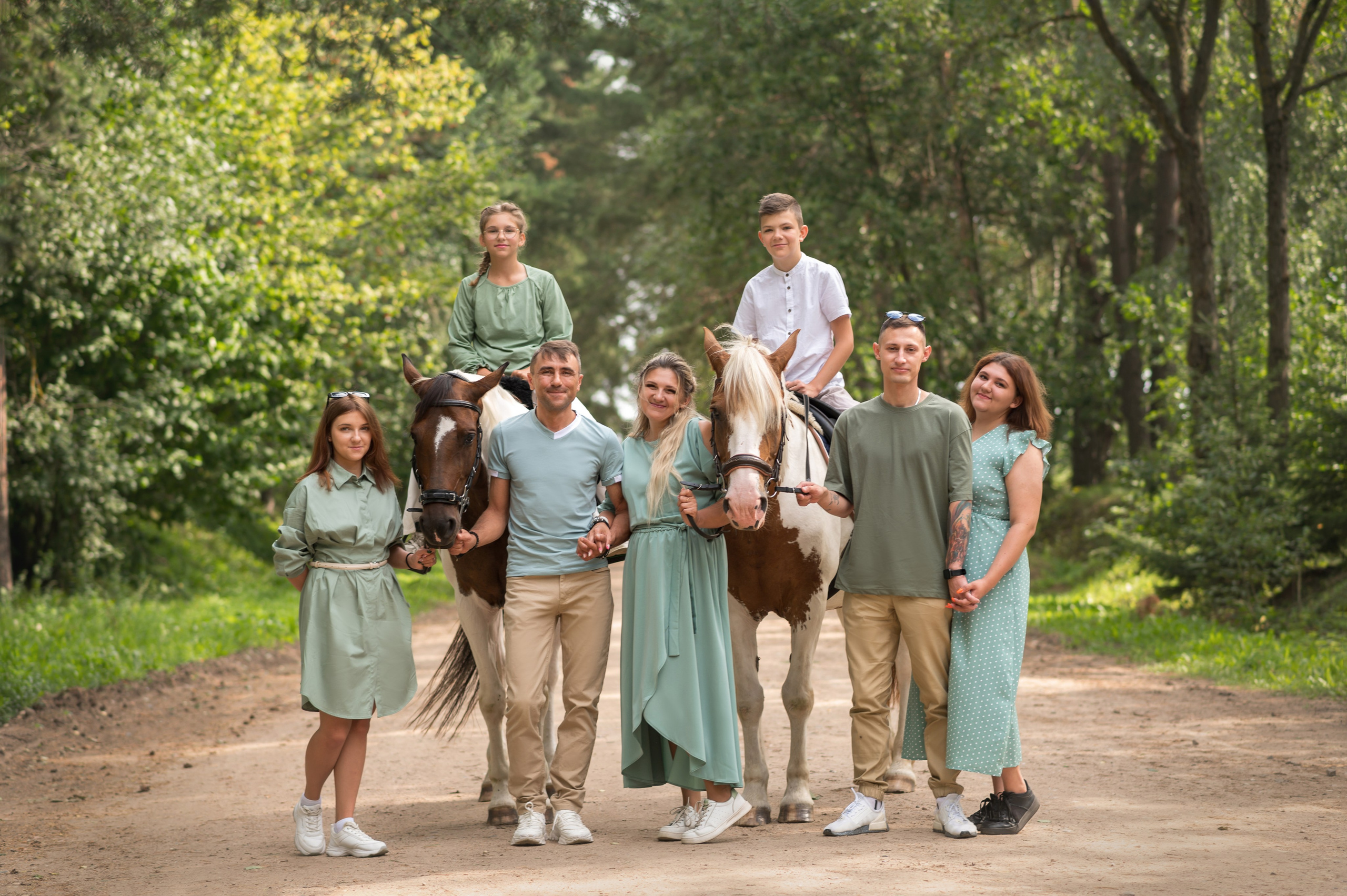 Большие семьи. Семейный и детский фотограф в Минске Надежда Савицкая