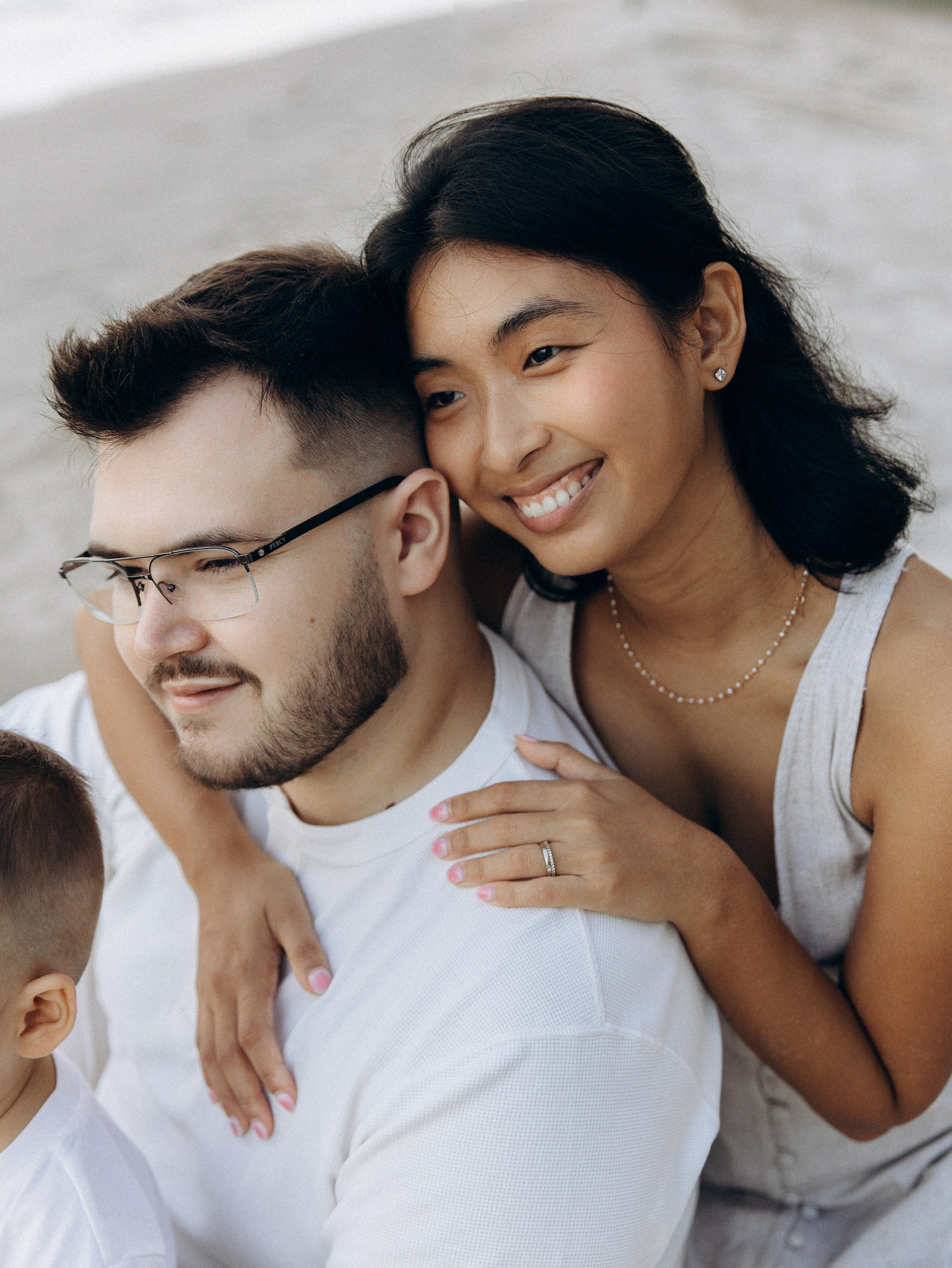 At the beach. Family and wedding photographer in Bangkok, Thailand
