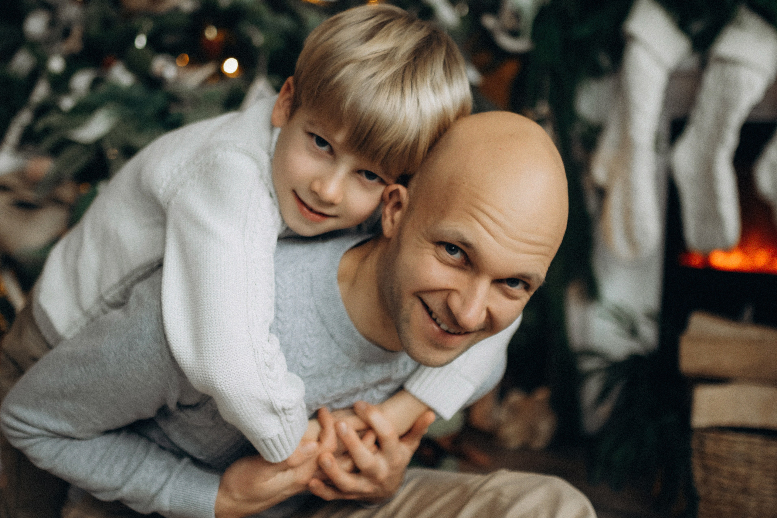 Новогодняя фотосессия в студии. Семейный фотограф Лейпциг, Германия