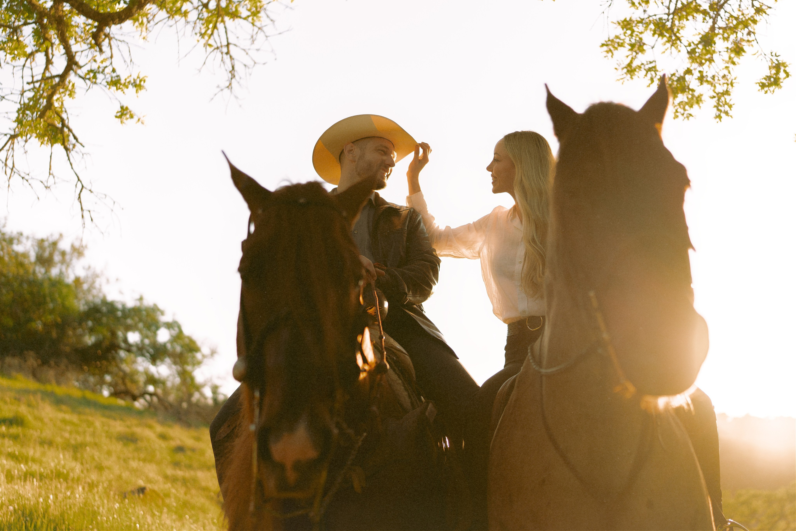 Engagement with Horses, Napa, Northern California. Wedding Photography & Videography Team in California, Los Angeles, San Francisco, San Diego and Travel