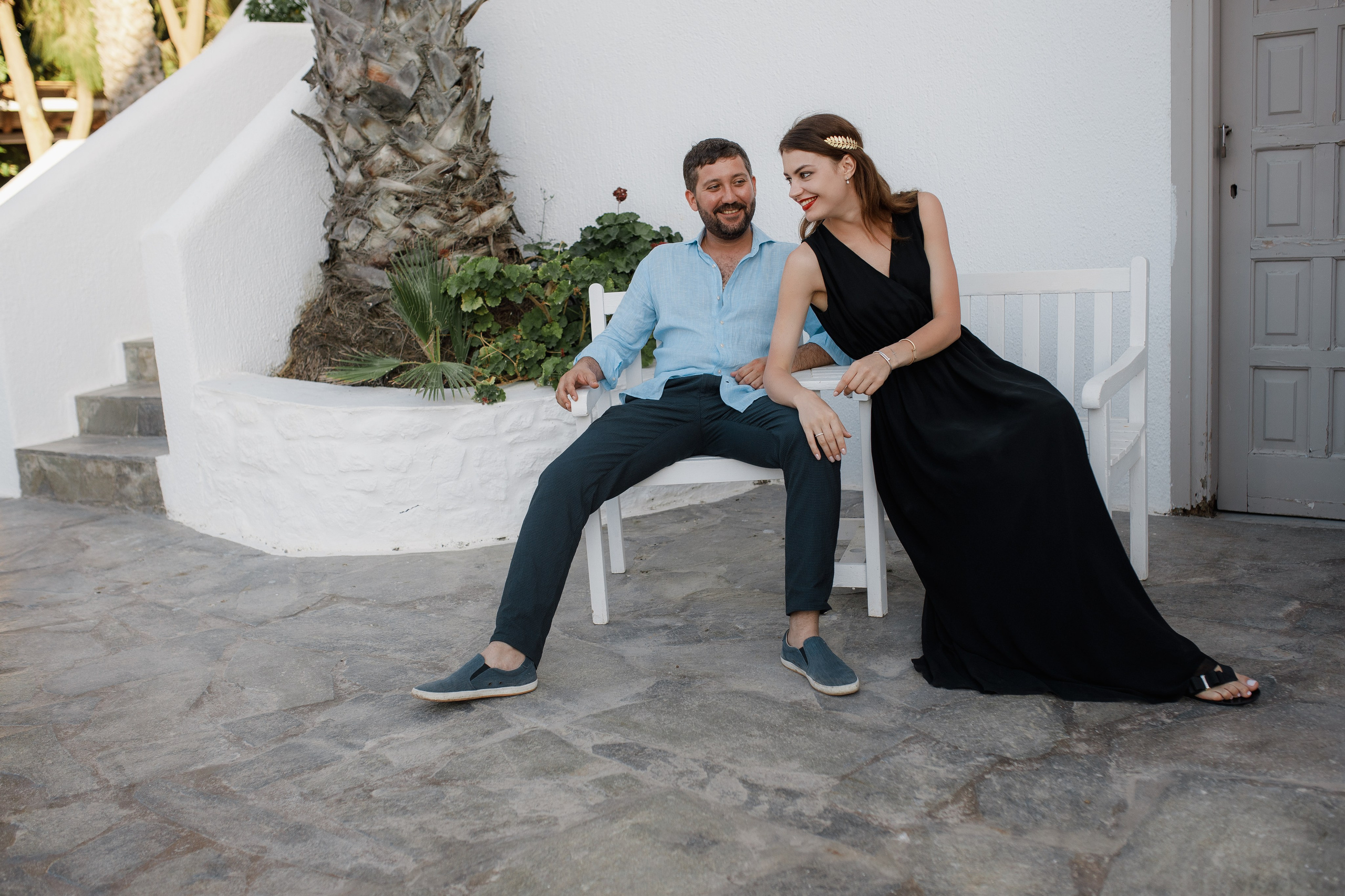 Ruslan & Nastya, Mykonos. Denny Savon — Photographer in Santorini | Weddings, Love Stories & Flying Dress