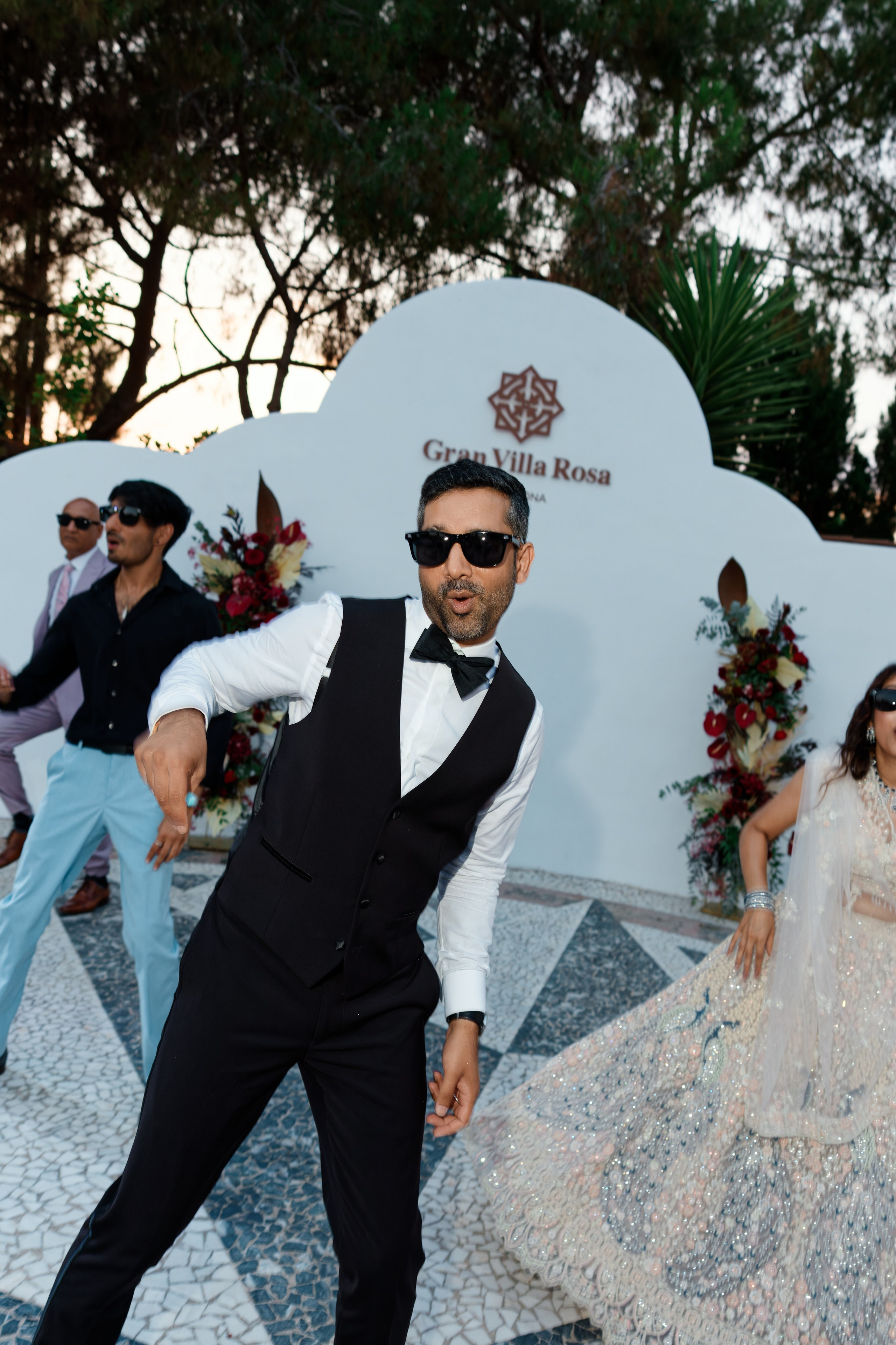 Indian wedding at Gran Villa Rosa, Barcelona