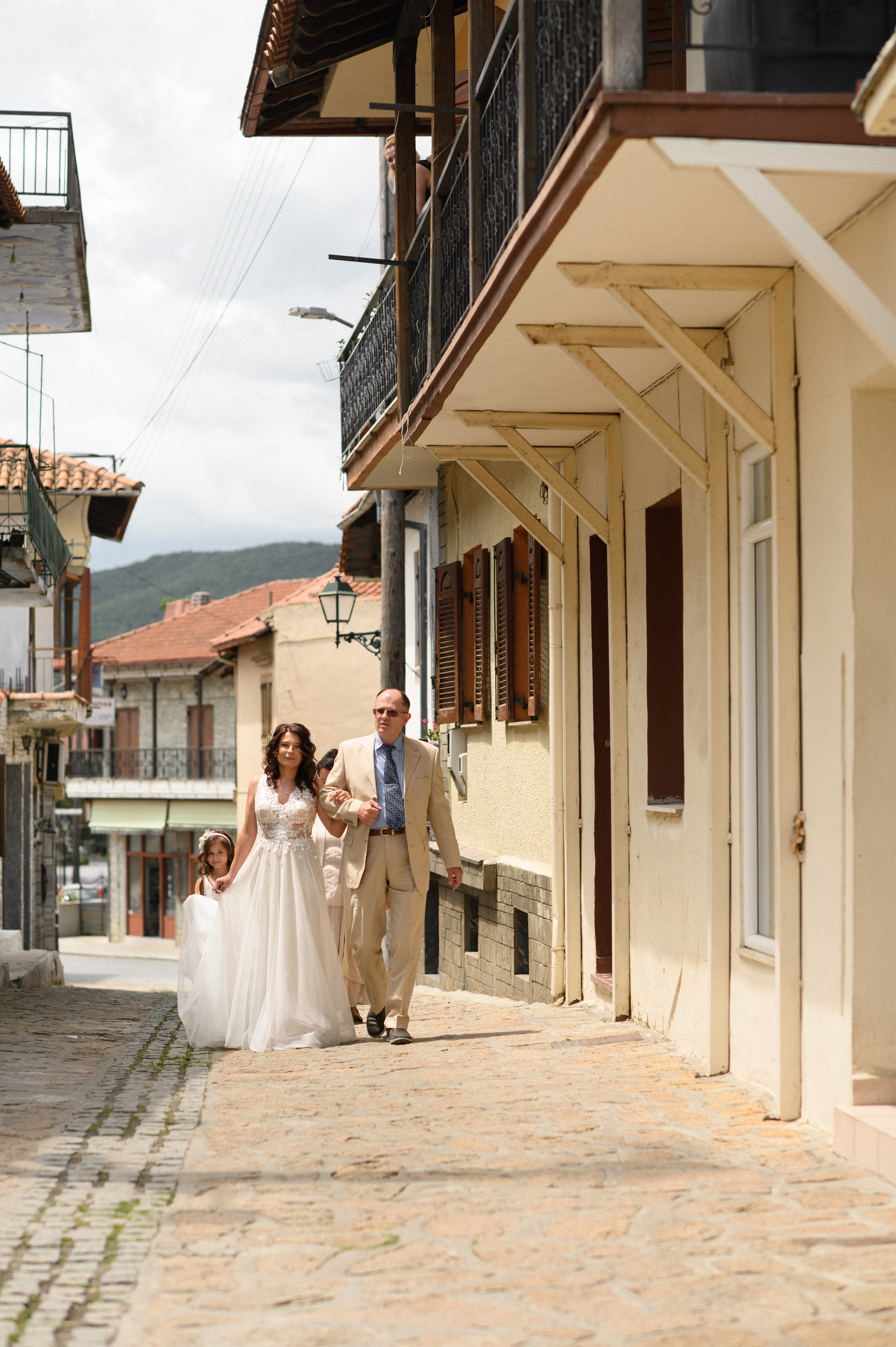 Wedding in Arnia Daria and George. Family, children, portrait, and event photography in Thessaloniki