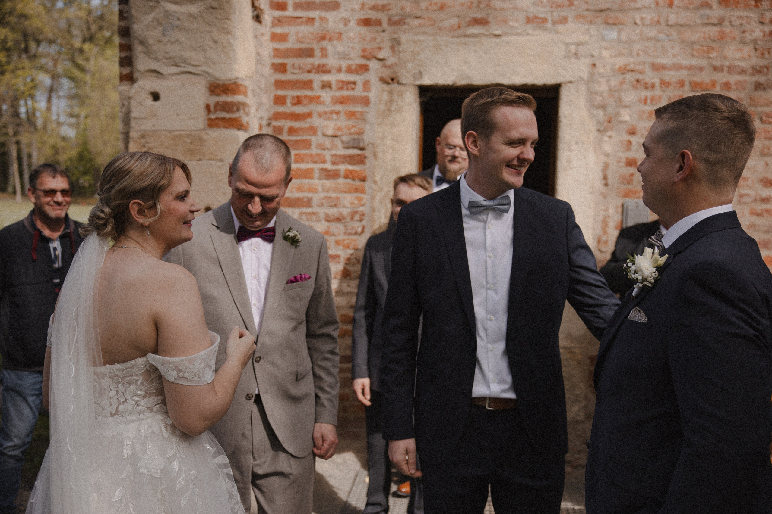 Lorena & Jan l Schloss Sythen. Hochzeitsfotografin Bochum | Halyna Reiche Fotografie NRW