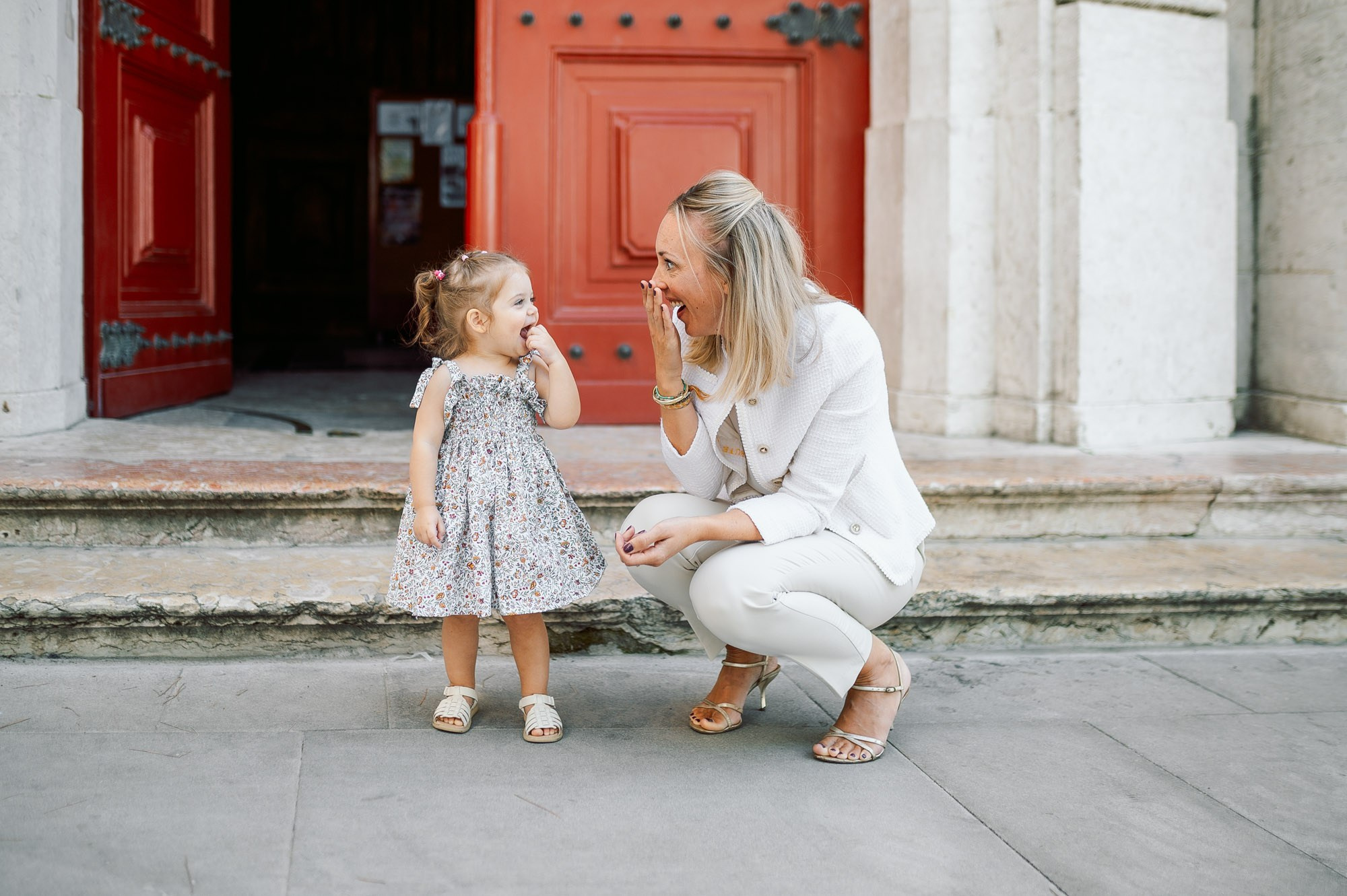 photography of a Catholic baptism in Lisbon