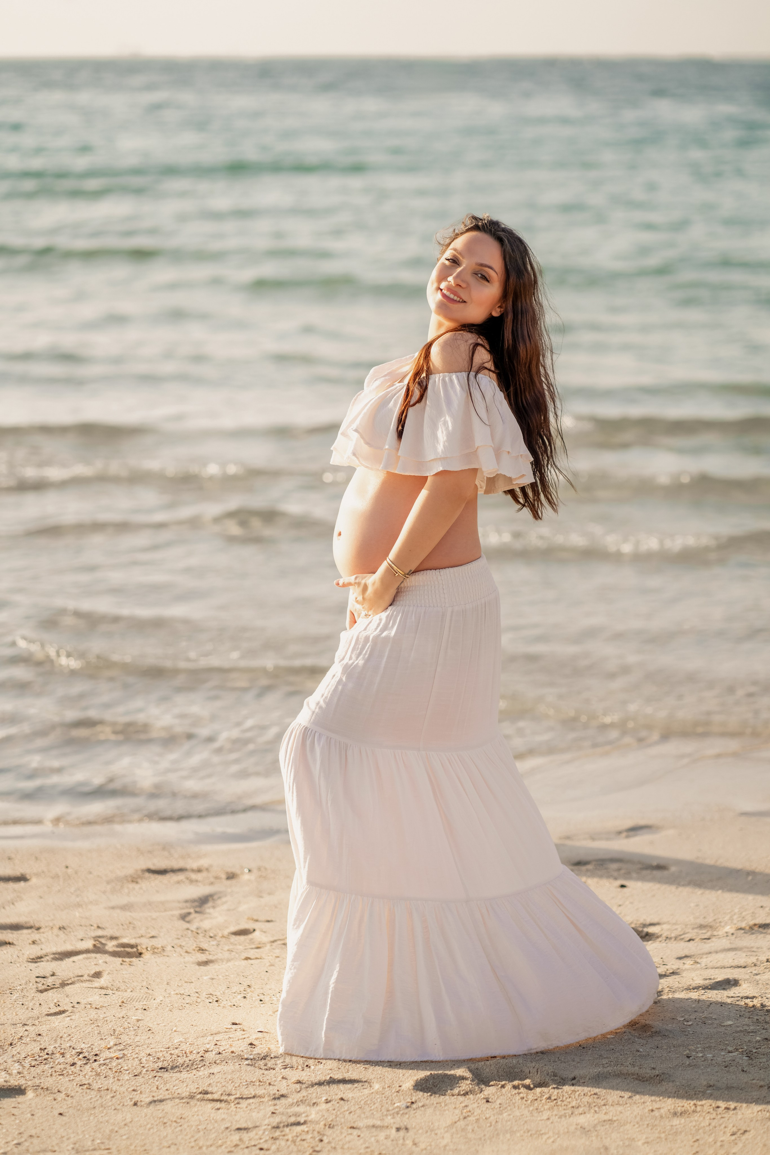 Sunset by the Burj Al Arab. Angela Iakovleva — Family Photographer in Dubai