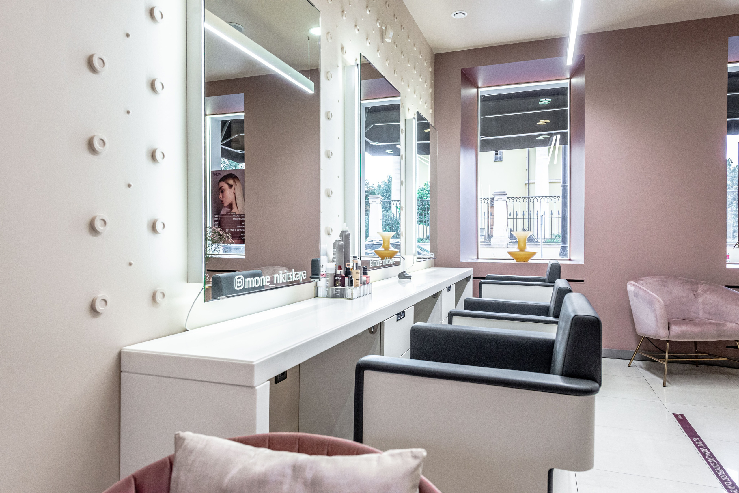 Салон красоты Mone Никитская. PHOTOGRAPHER QUINTANA ROO