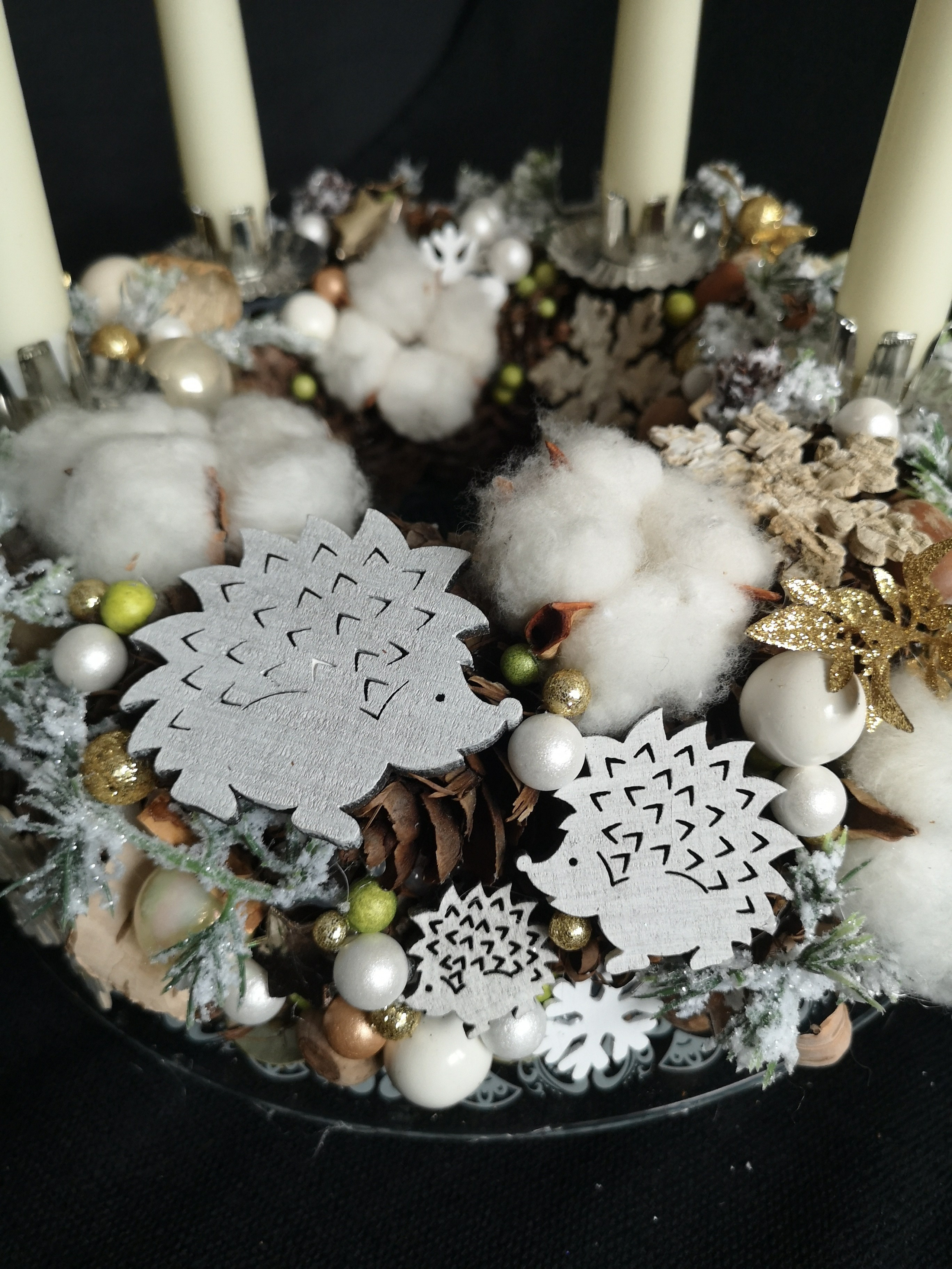 Adventes vainadziņi. Event design, decoration, floristry, gift, Irina Novika, Riga, Latvia