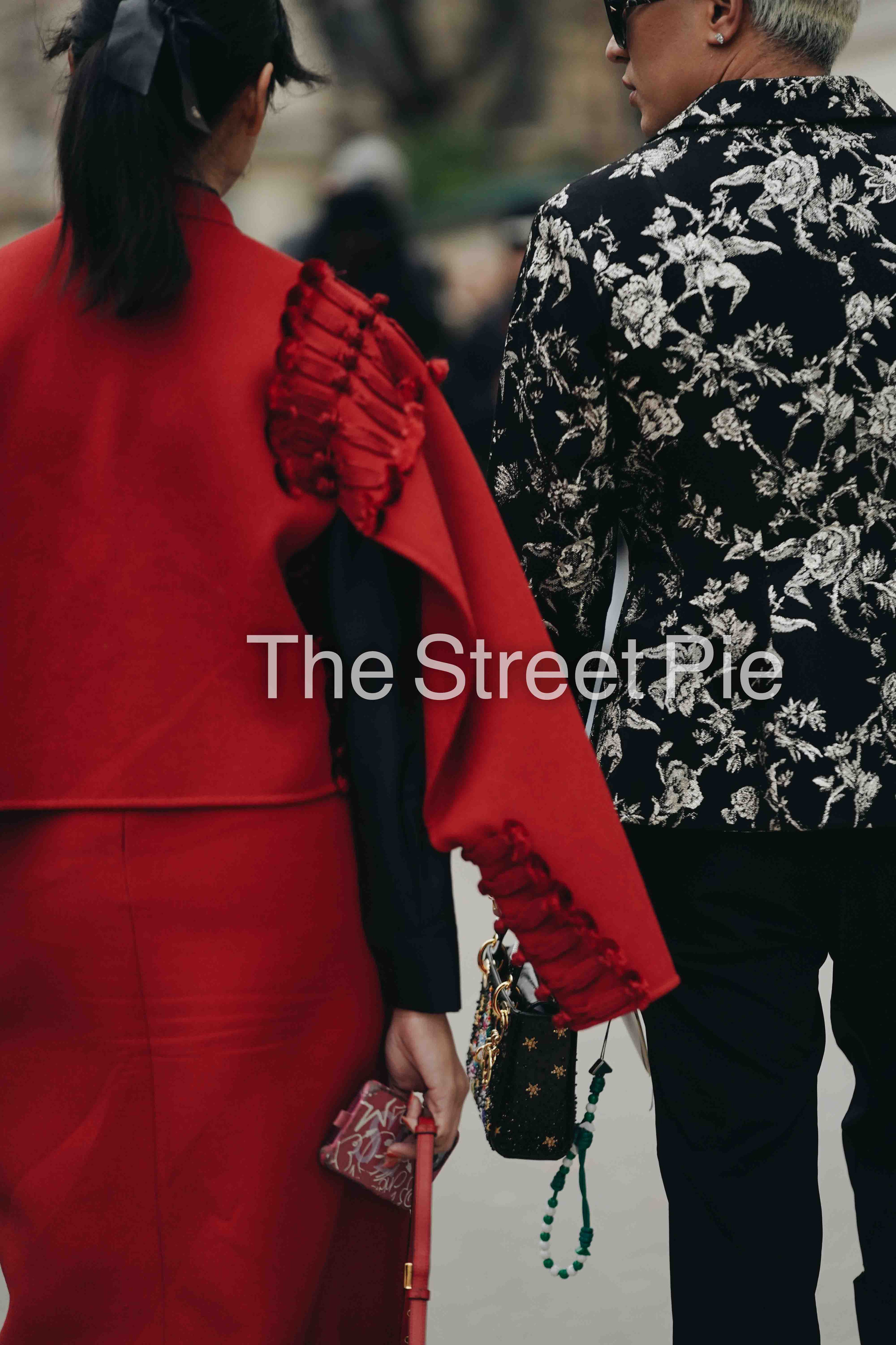 PARIS HAUTE COUTURE SS23. Anastasia Fedoseeva / The Street Pie — streetstyle photographer