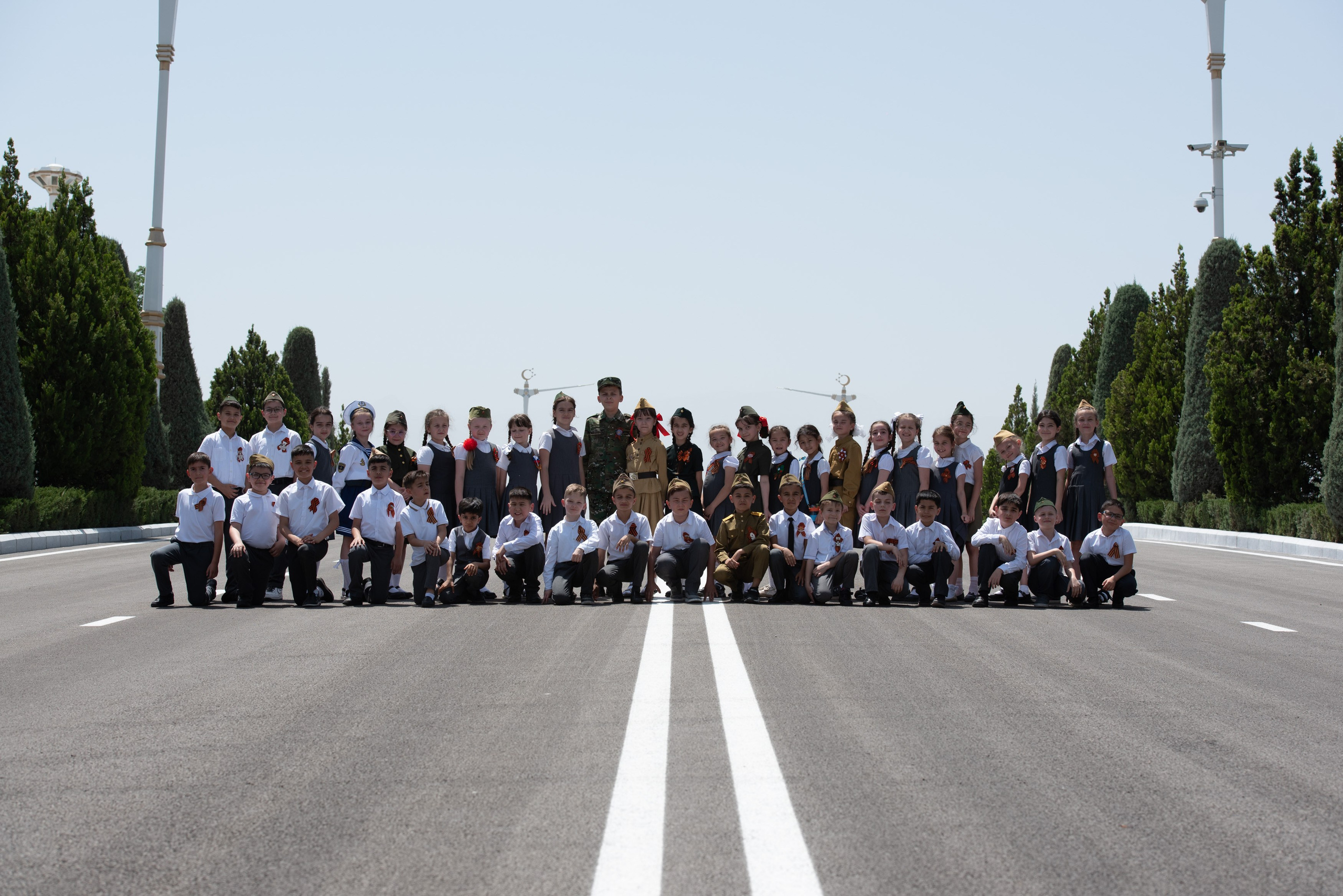 Вечный огонь 2"А» класс. Ваш фотограф в Ашхабаде Гамлет Осипов