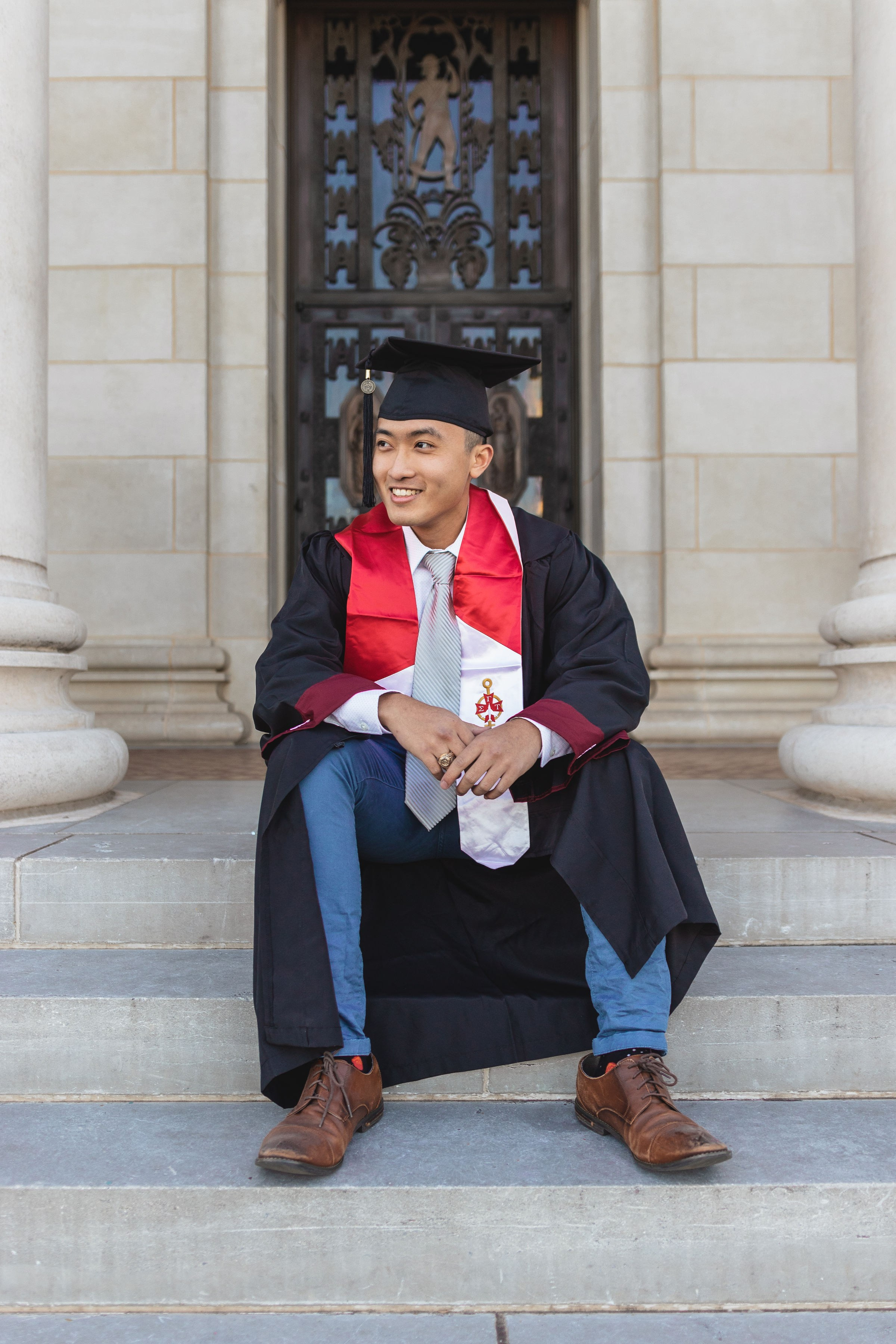 Waylon’s senior photoshoot at Texas A&M University
