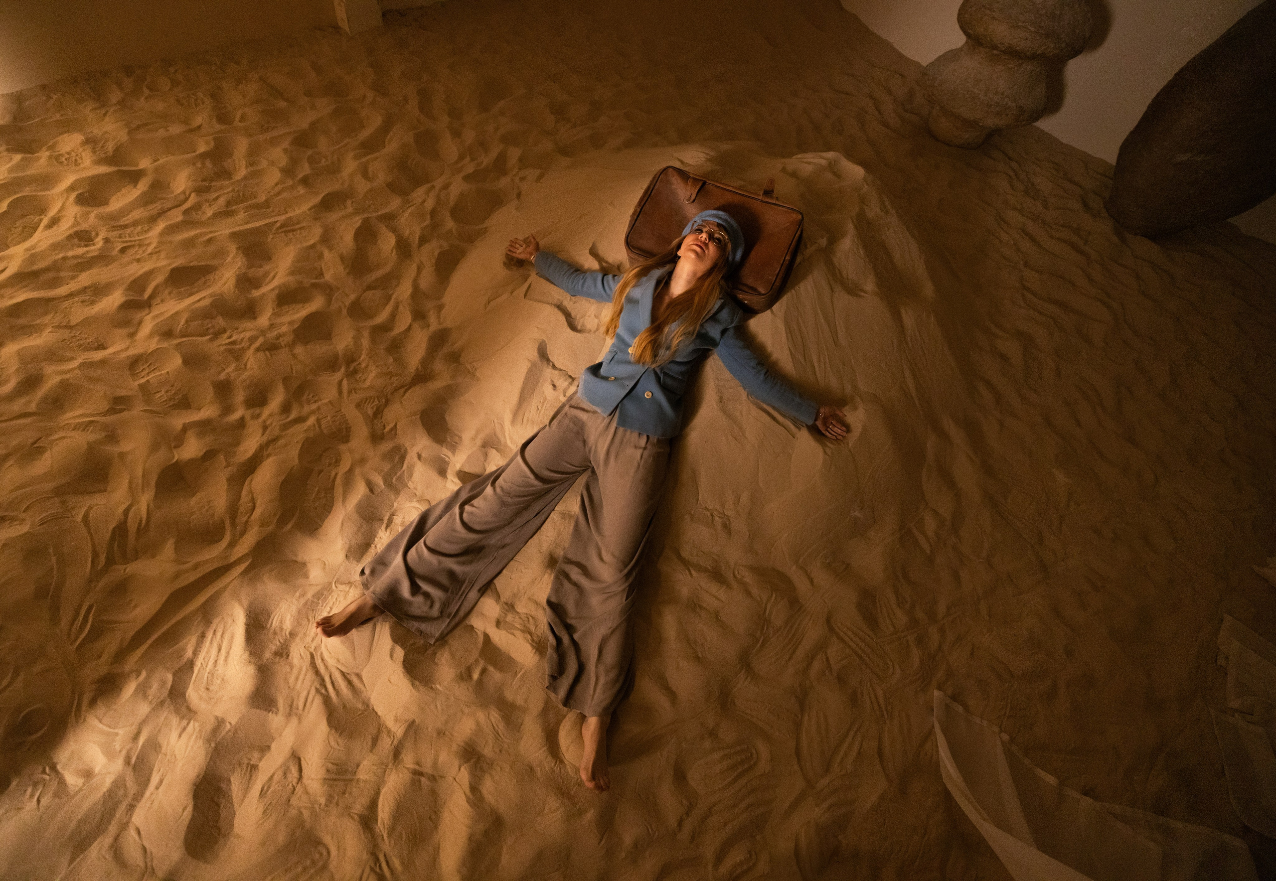 Moody room. Portrait photographer in Europe. Aurora Balear in Balearic Islands, woman portrait photographer. Work in Spain