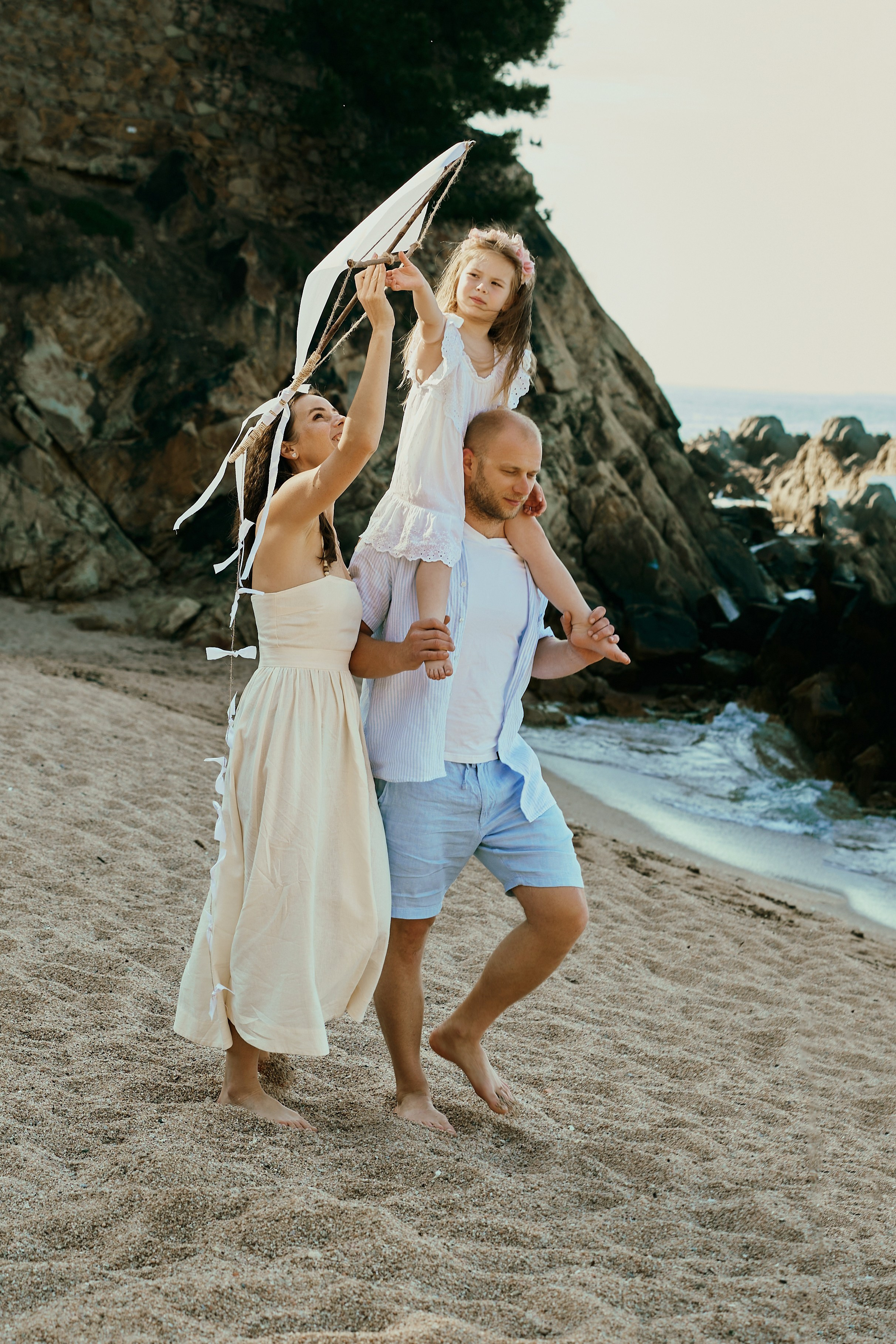 На пляже. Ллорет де Мар. Фотограф в Барселоне Жанна Захарченко