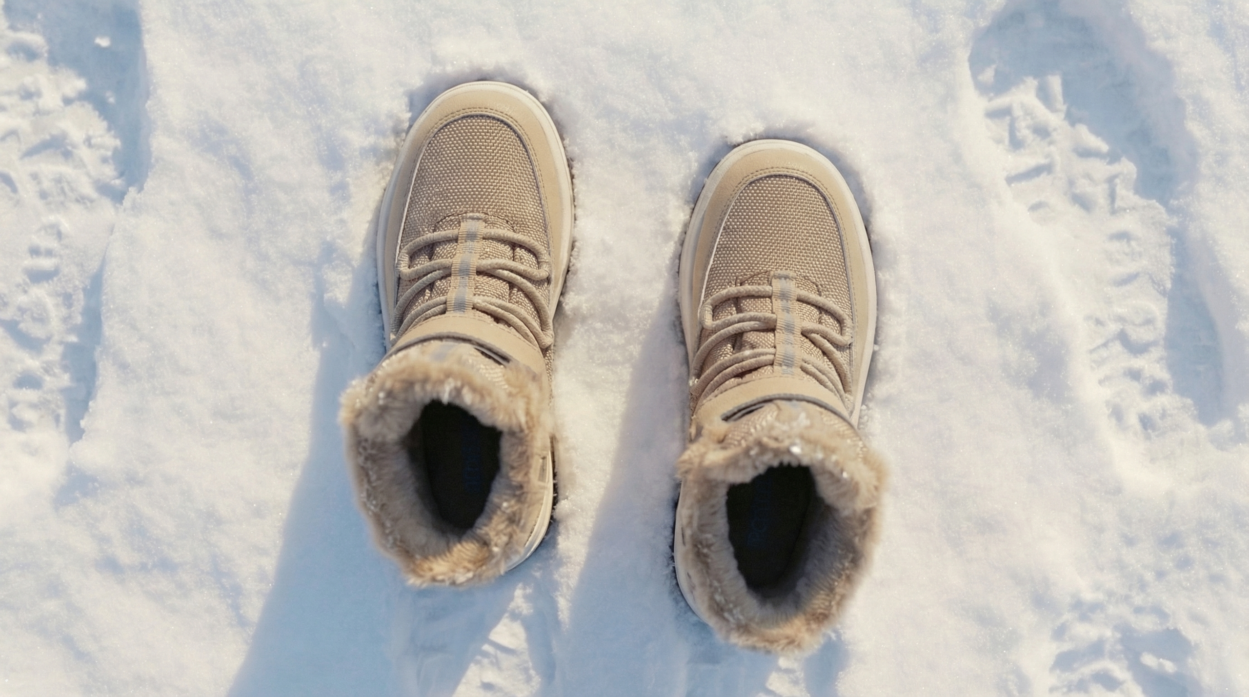 AI Product Visualization of Kids Boots | Real Photography + AI Winter Scene | VV Studio. VV Studio — Product Photography & AI Visuals