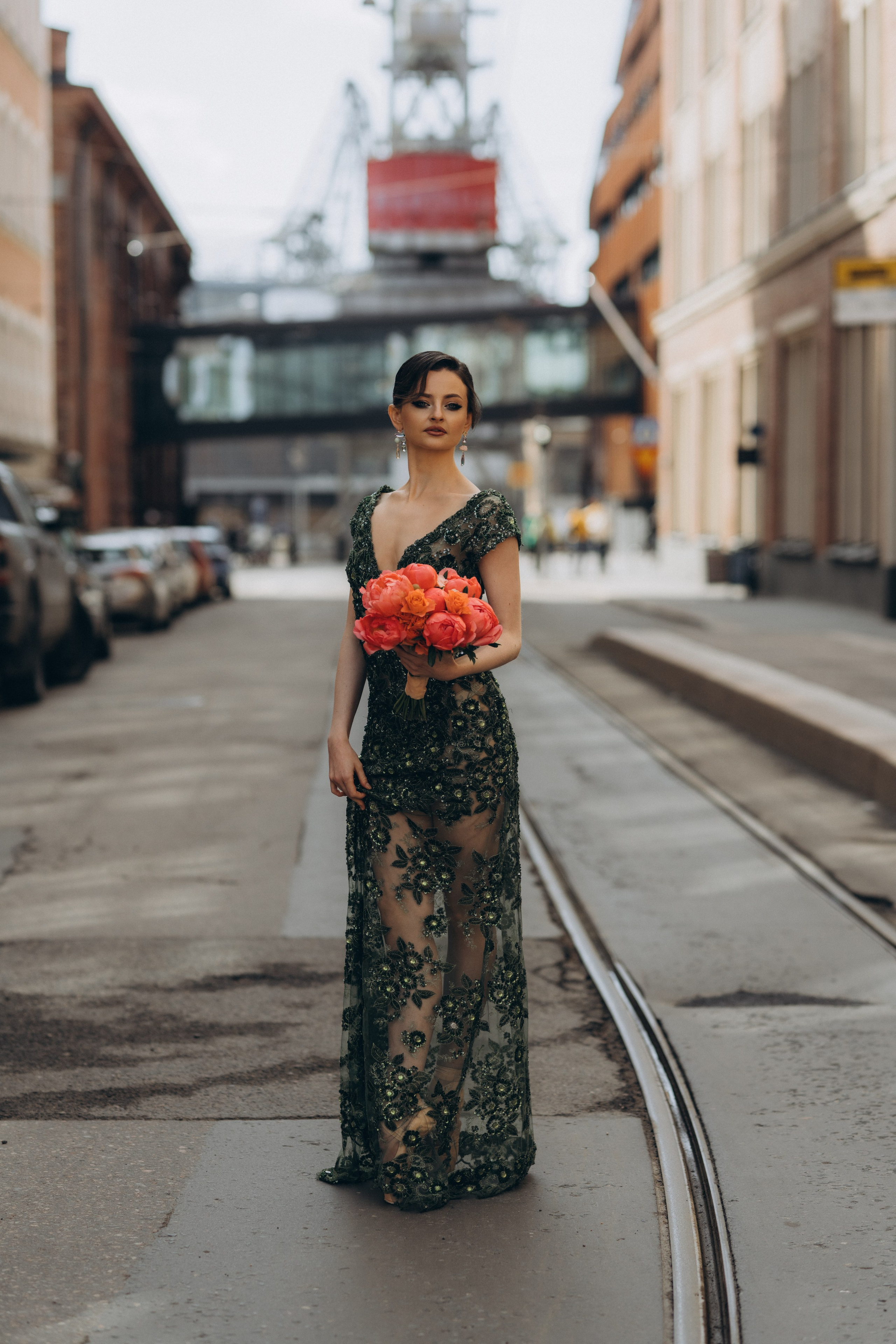 Riikka Couture, Riikka Ikäheimo, Violetta Keller, Portrait, Dancer. Wedding and potrait photographer in Helsinki Vickan O