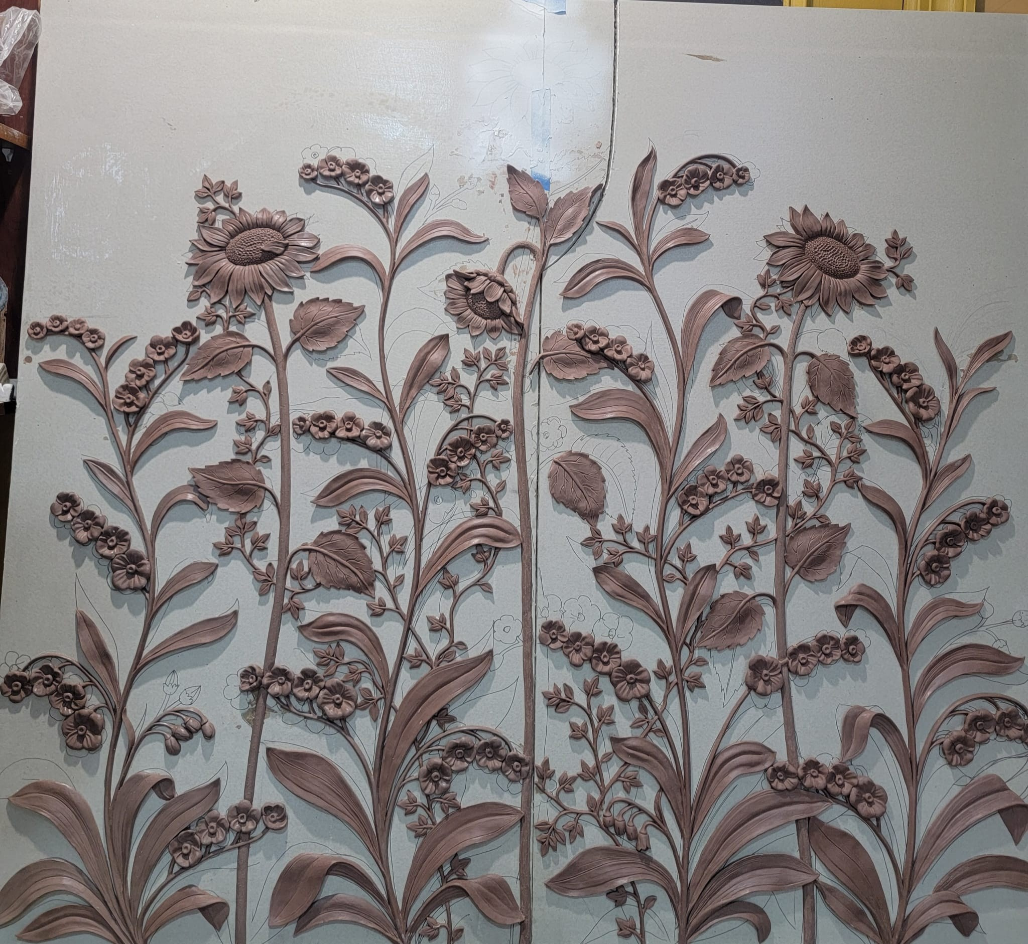 Custom Projects. Plaster molding