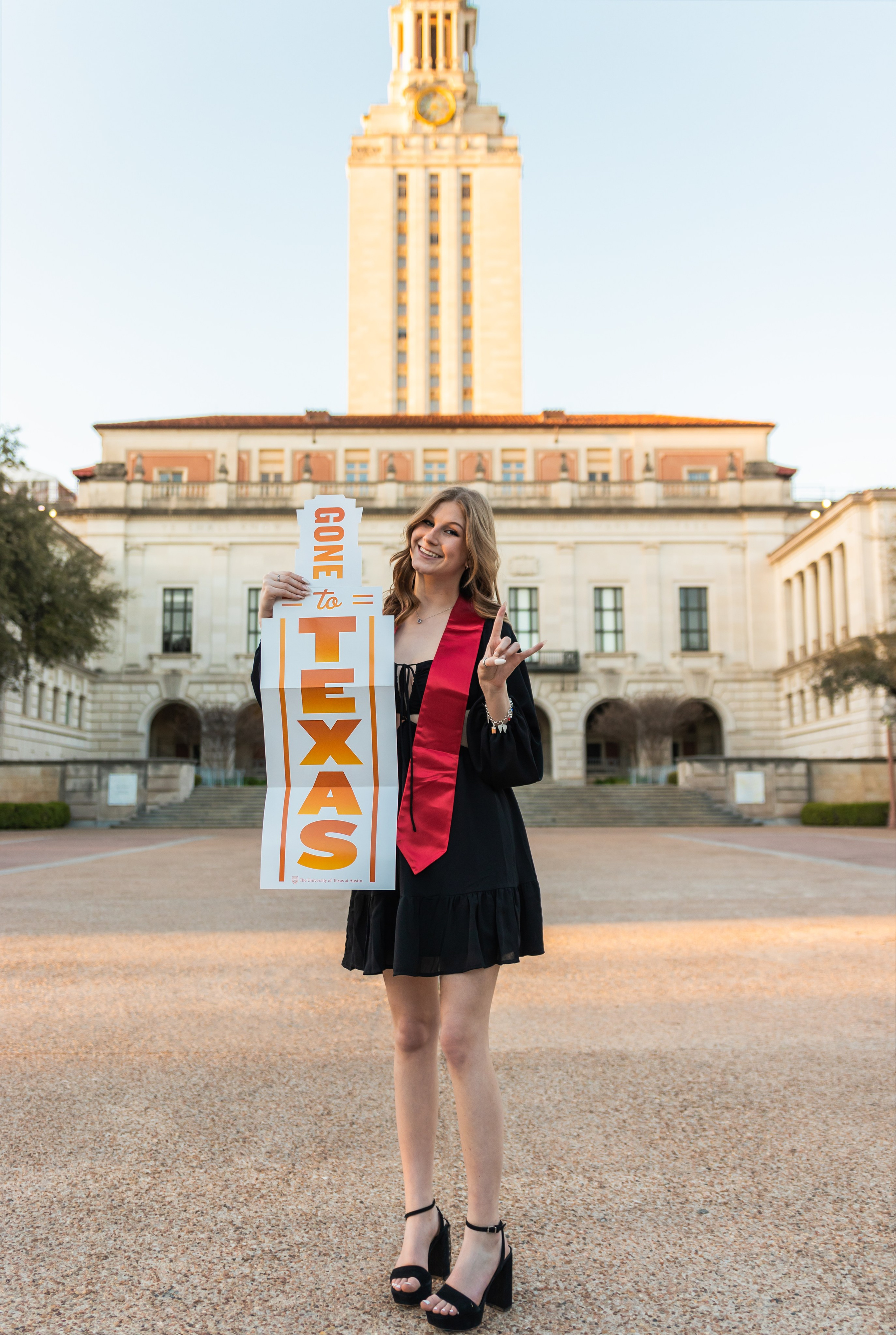 Raleigh’s graduation photoshoot at the Zilker Botanical Gardens