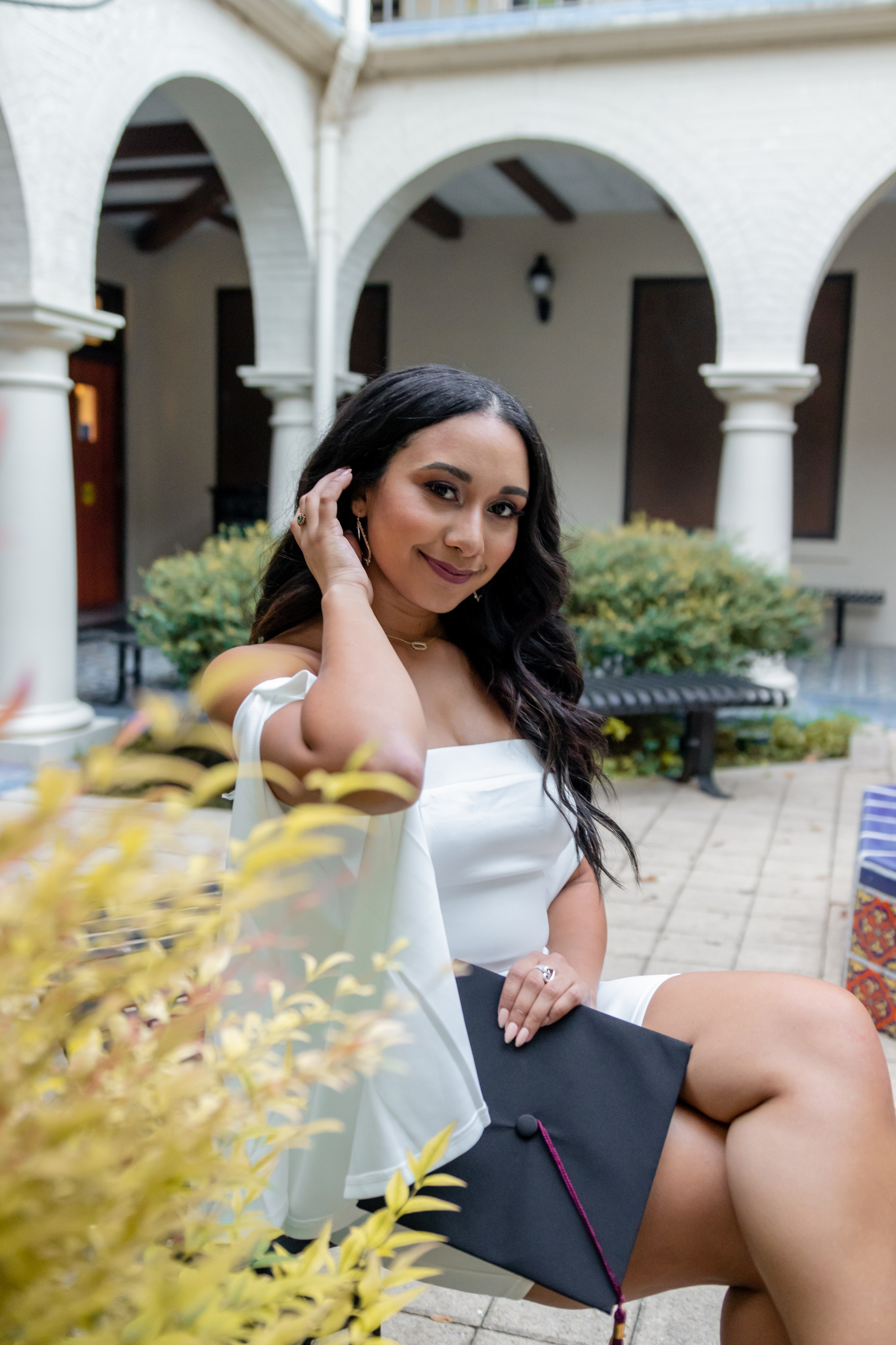 Shayna’s senior photoshoot at Texas State University