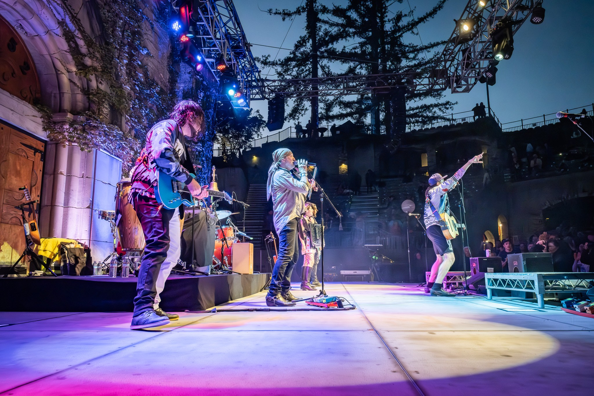 GOGOL BORDELLO / SARATOGA / CA. Reportage concert portrait photography in the San Francisco Bay Area